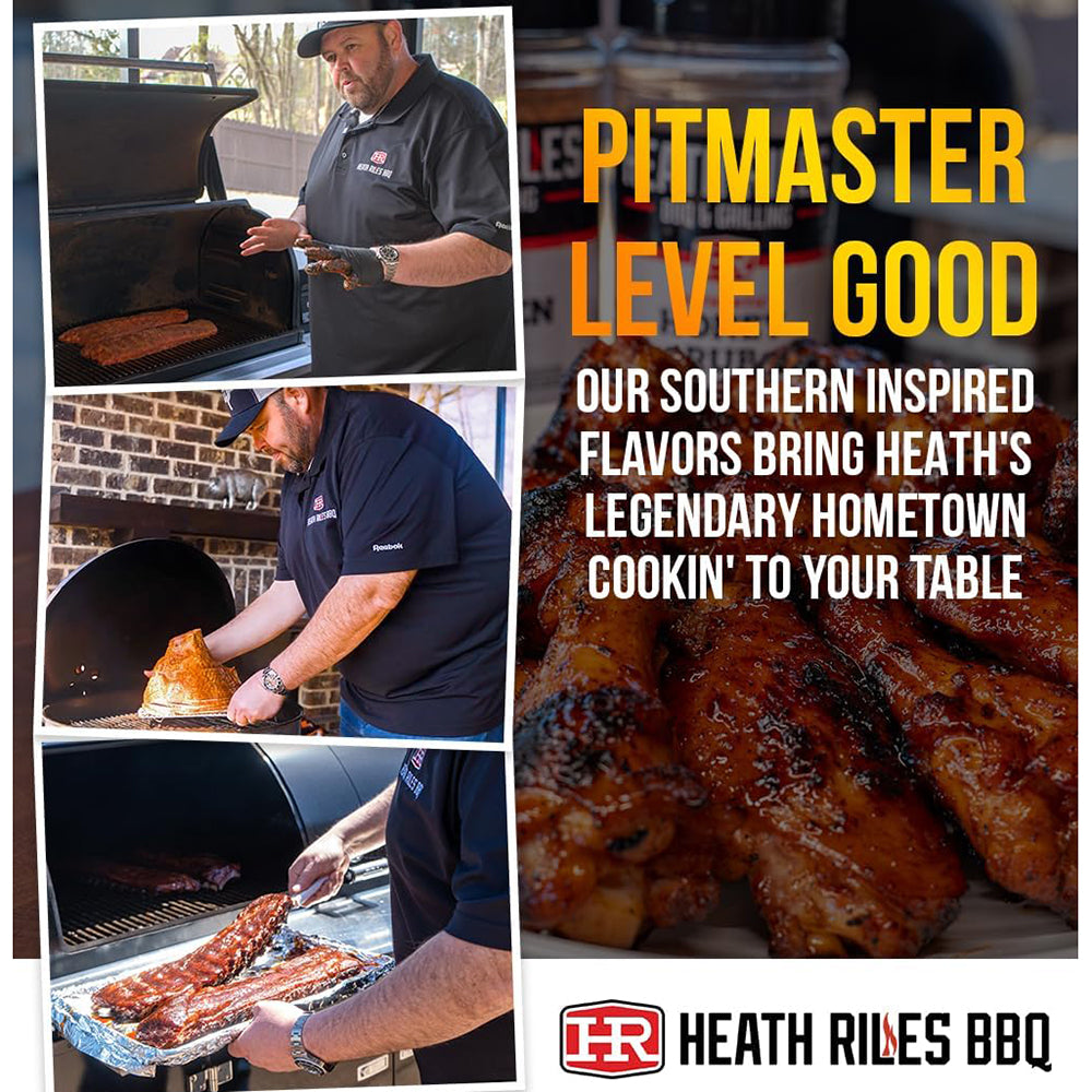 Heath Riles Competition BBQ Sauce 16 Oz Sweet and Tangy Made in USA HRB0141