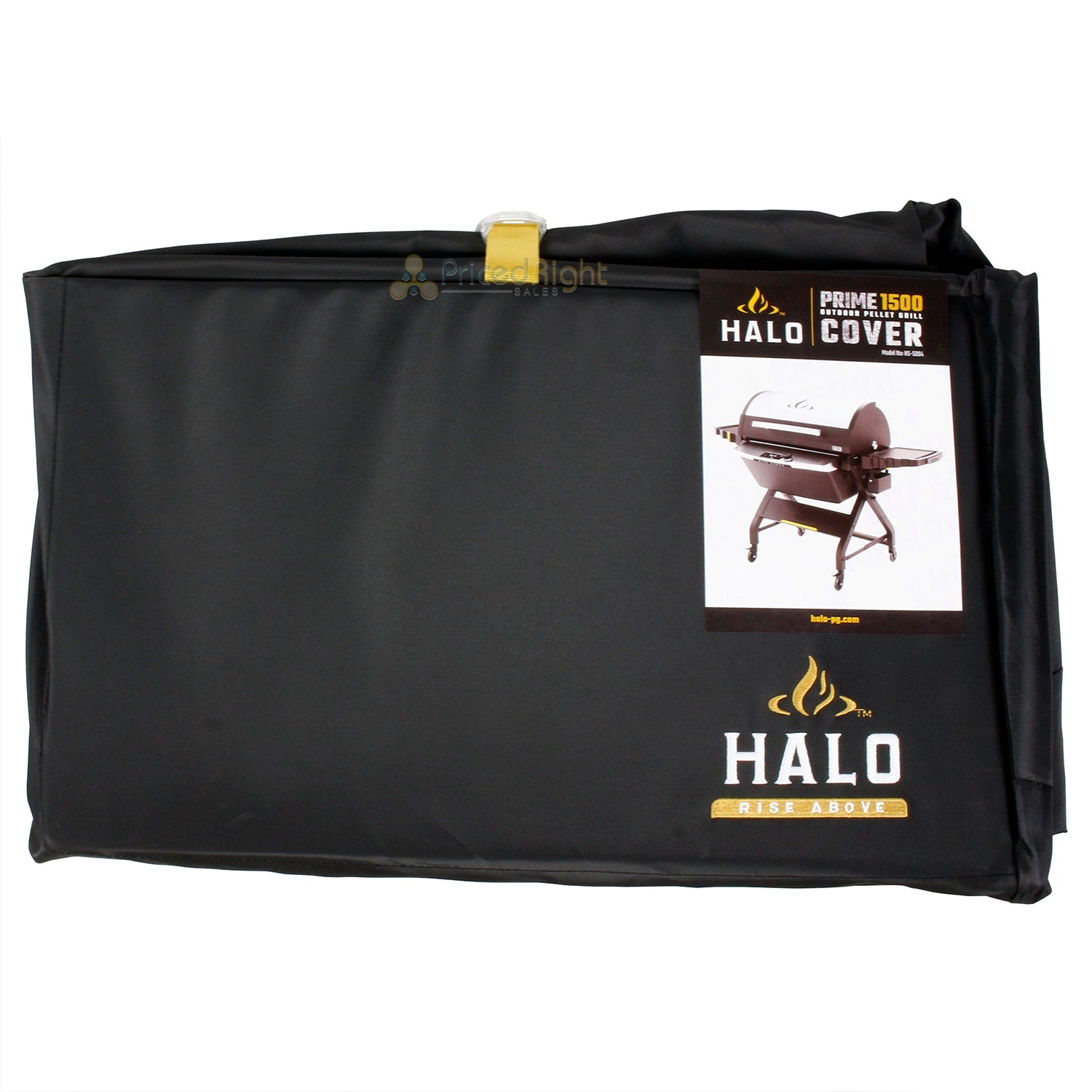 Halo Prime 1500 Pellet Grill Protective Cover Weather Proof Custom Fit Black