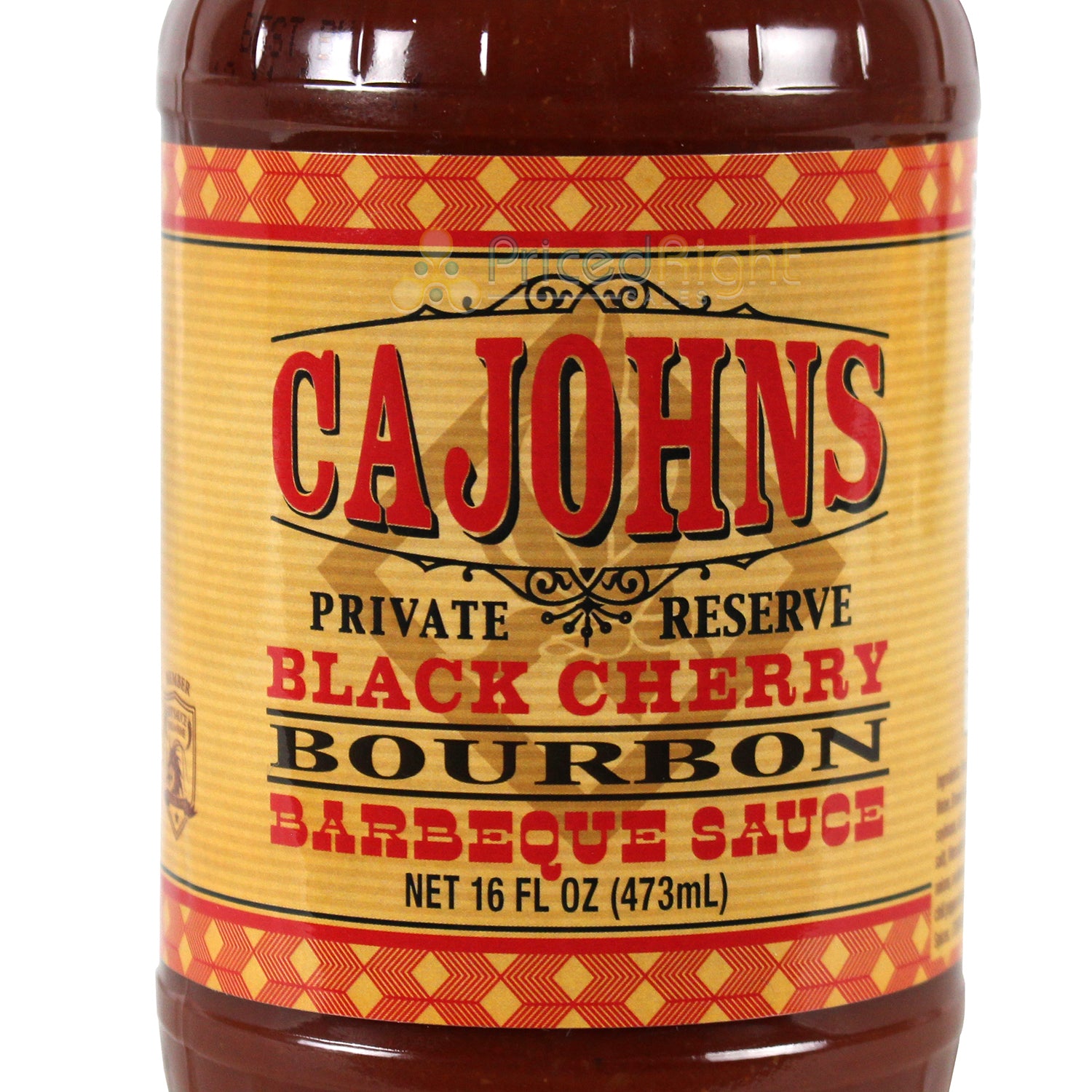 CaJohns Black Cherry Bourbon Barbecue Sauce 16 Oz HSD-5567