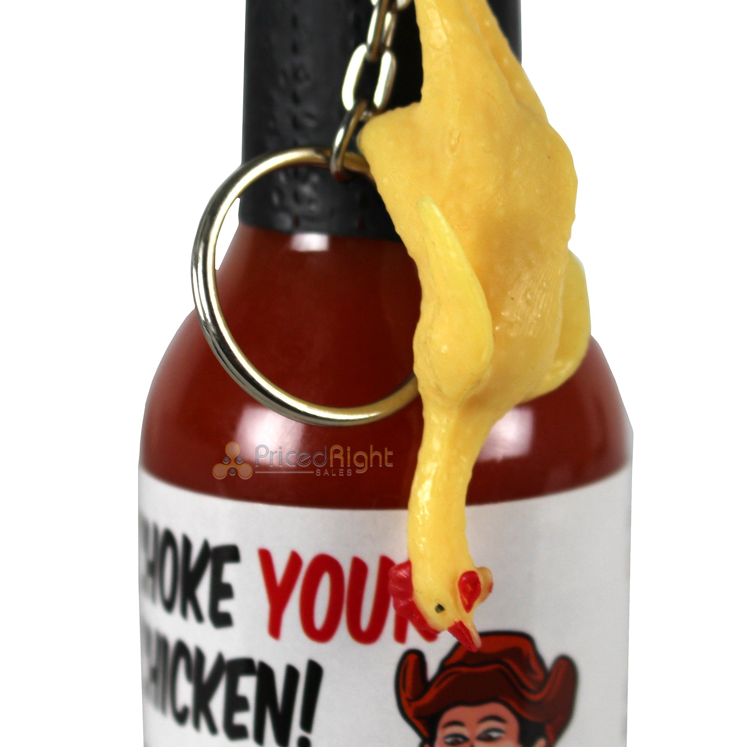 Choke Your Chicken Garlic Habanero Pepper Hot Sauce Spicy 5 oz Bottle HSD024