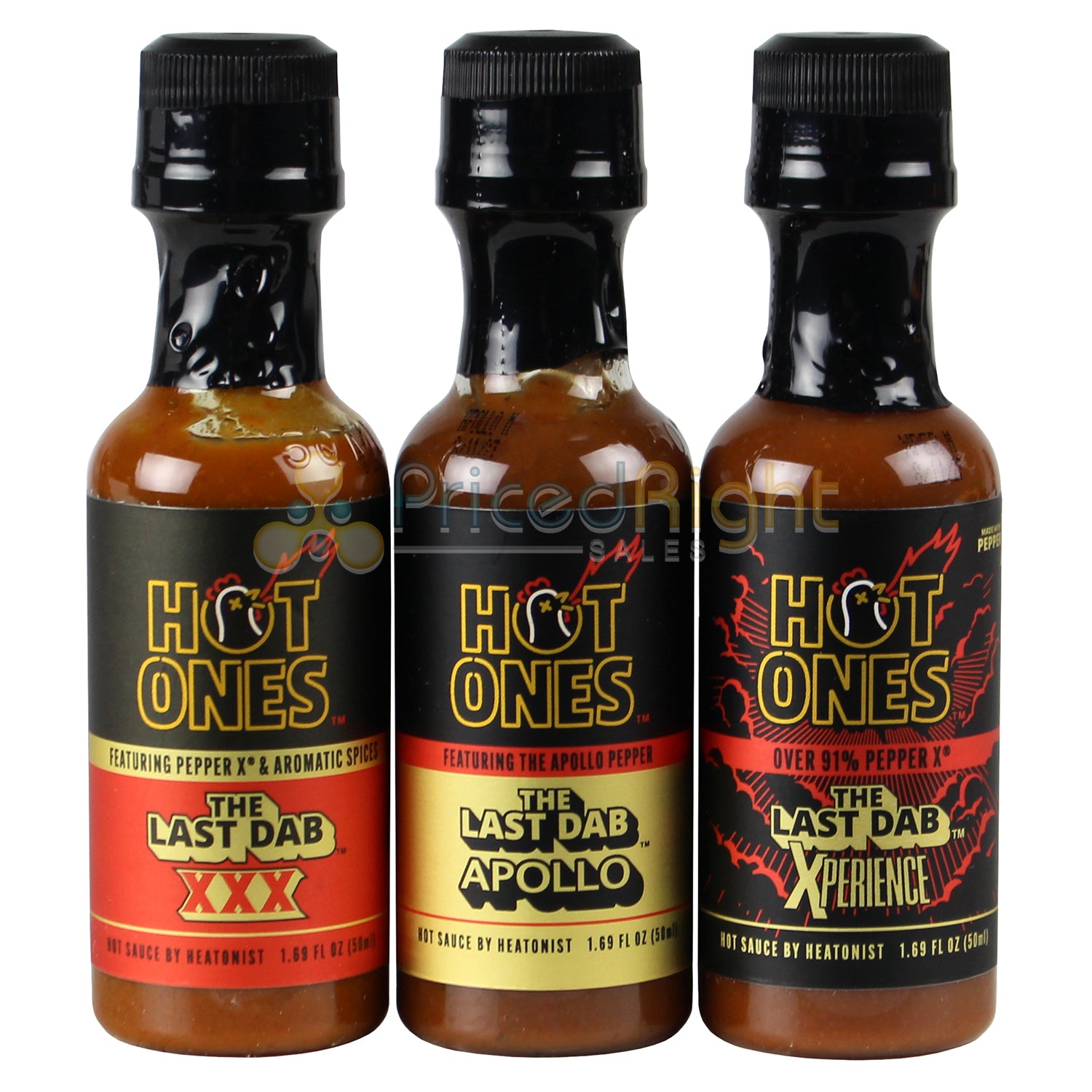 Hot Ones The Last Dab Mini Trio XXX Apollo Xperience Extra Hot HSP-LDTMINI-1