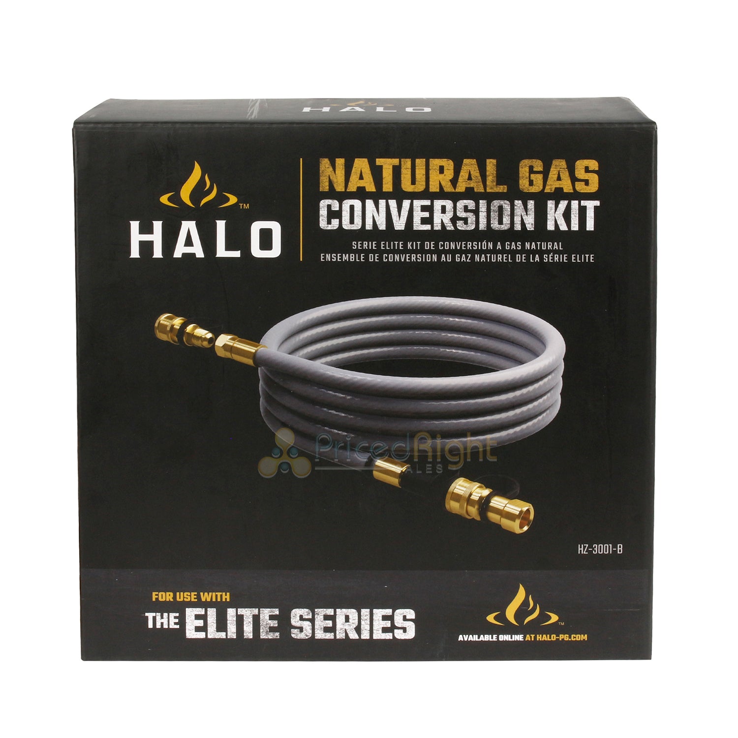 Halo Natural Gas Conversion Kit For Elite Series Griddles 10 Ft Rubber Hose