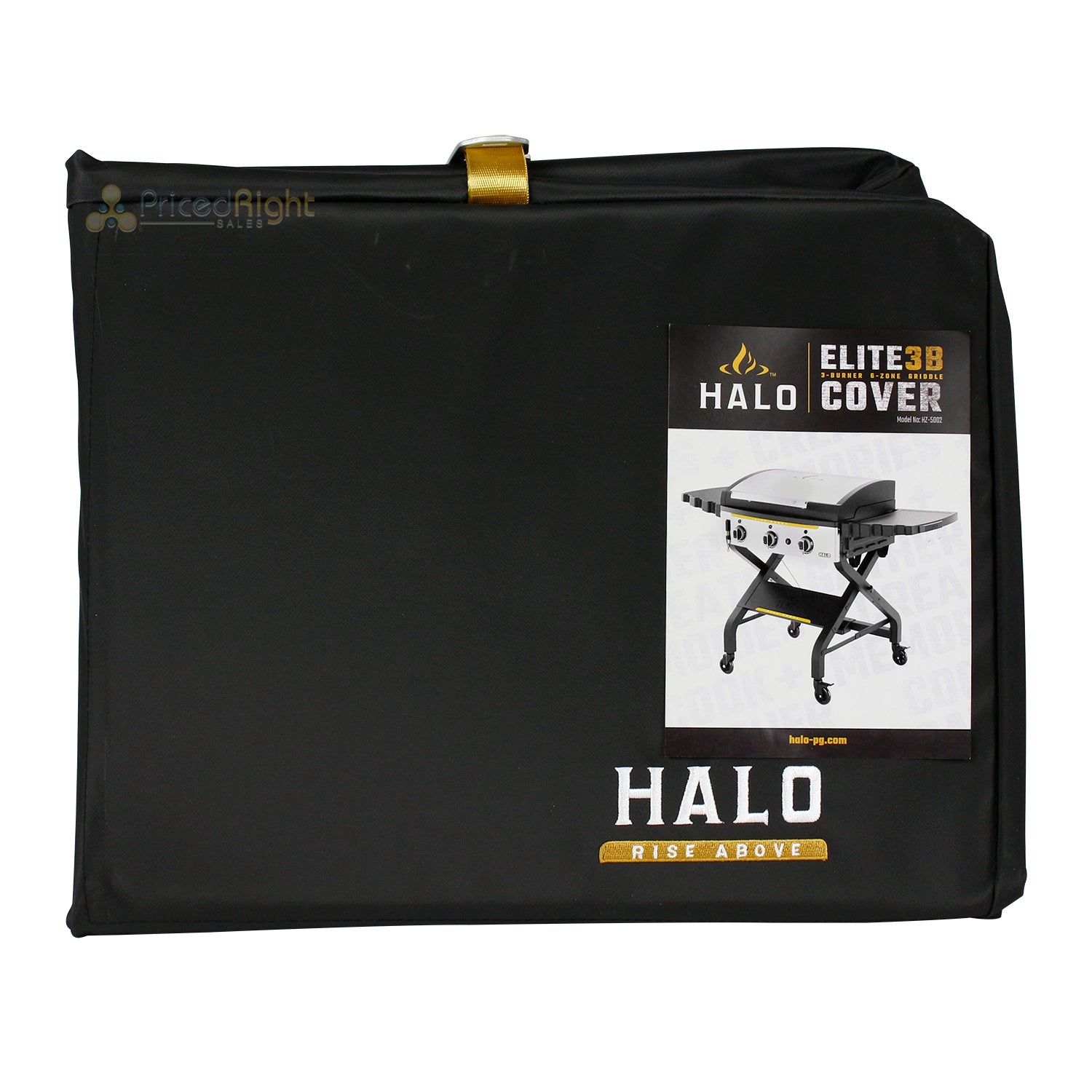 Halo Elite 3-Burner Griddle Cover 600D Polyester Custom-Tailored Wind-Proof