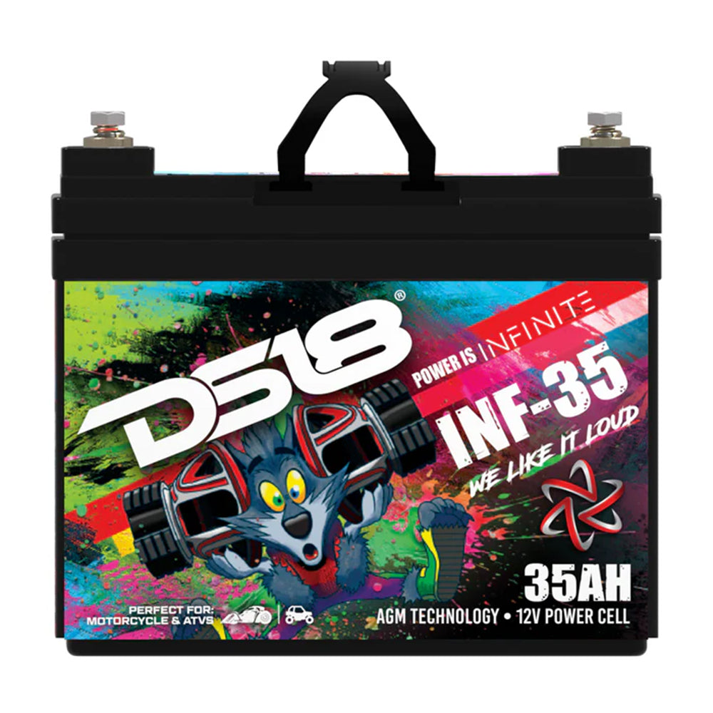 Infinite 35 AH 1250 Watts AGM Power Cell 12 Volt Battery DS18 INF-35AH