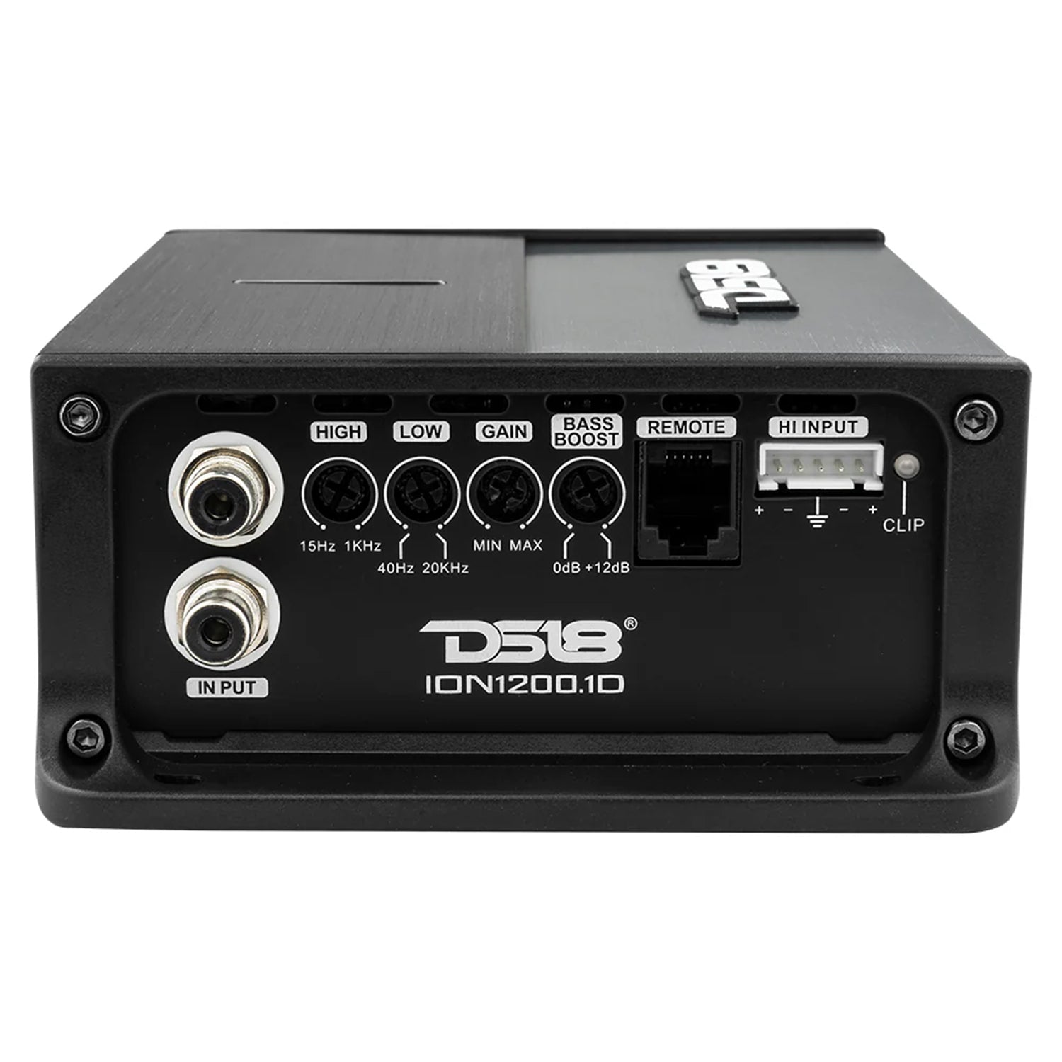 DS18 ION1200.1D 1-Channel 1200 Watts RMS @ 1-Ohm Class D Full Range Compact Amp