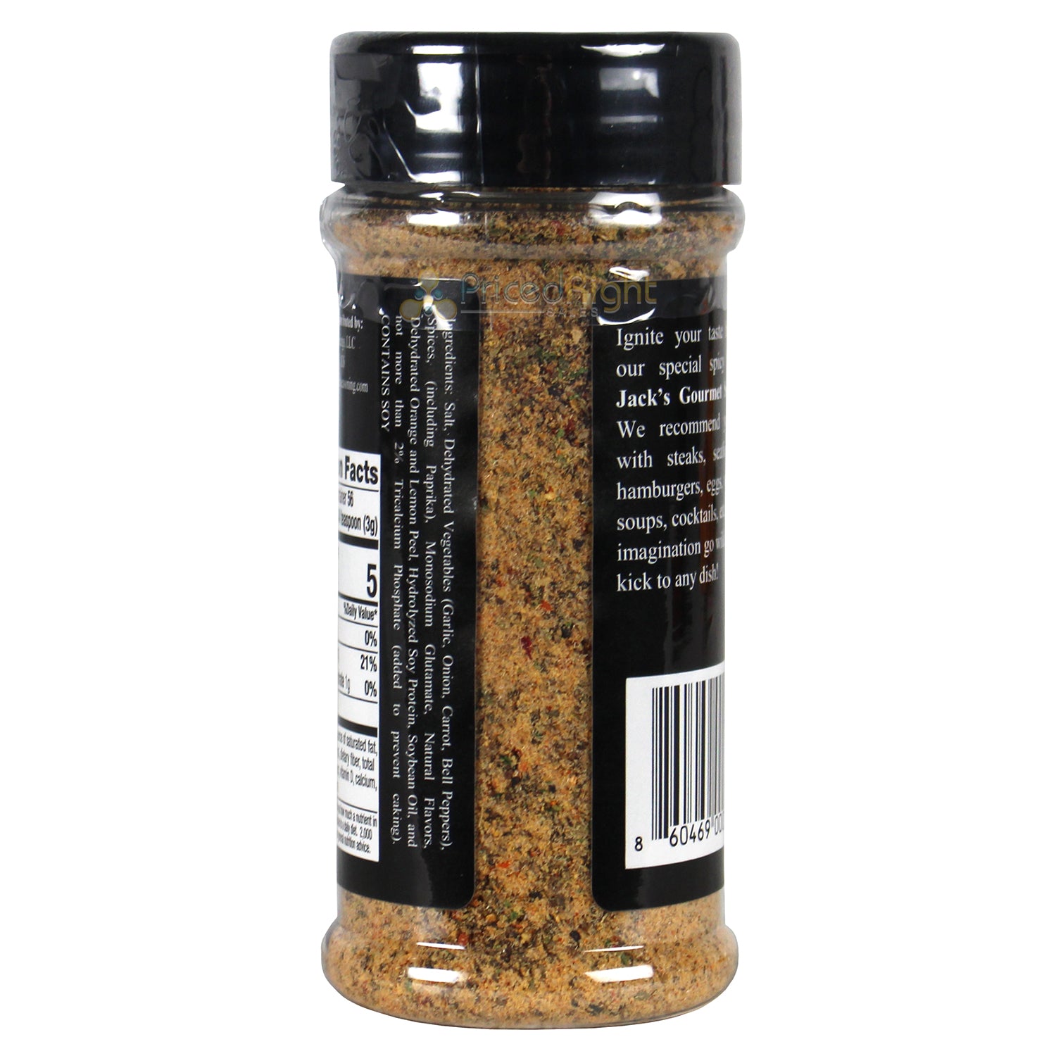 Jacks Gourmet Seasoning Spicy All Purpose Special Blend 6 oz Bottle