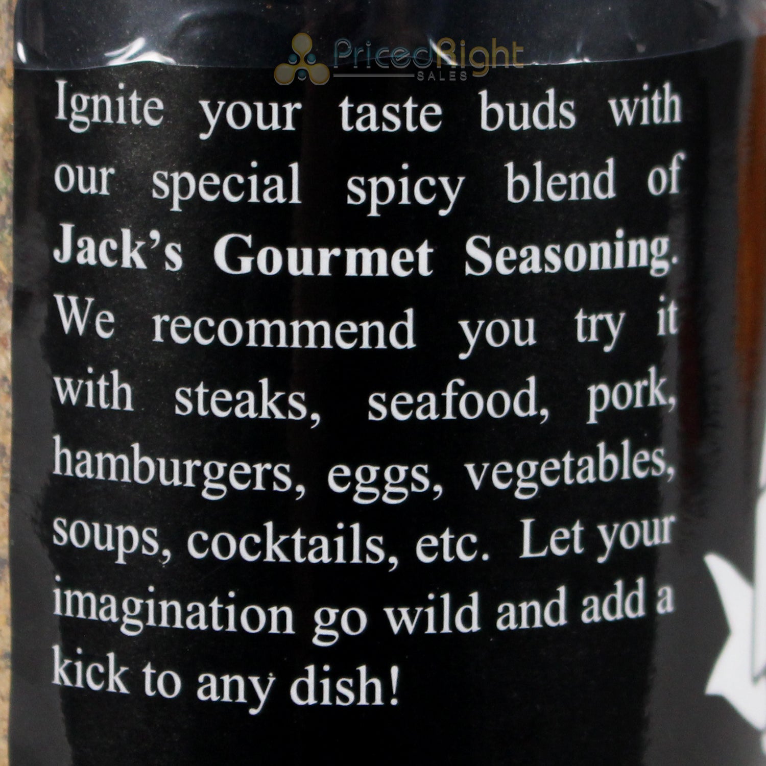 Jacks Gourmet Seasoning Spicy All Purpose Special Blend 6 oz Bottle