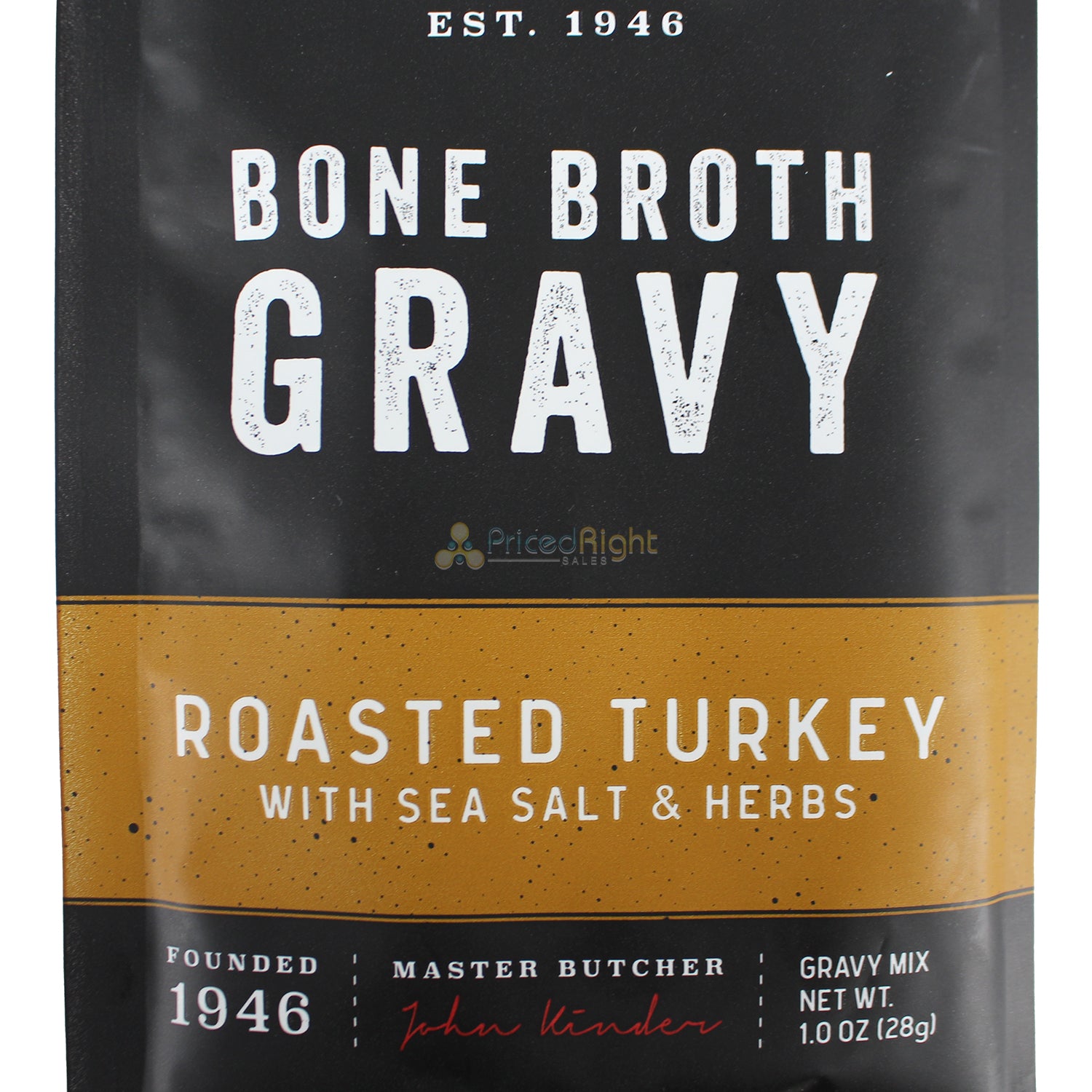 Kinder's Roasted Turkey Bone Broth Gravy with Sea Salt and Herbs 1 Oz