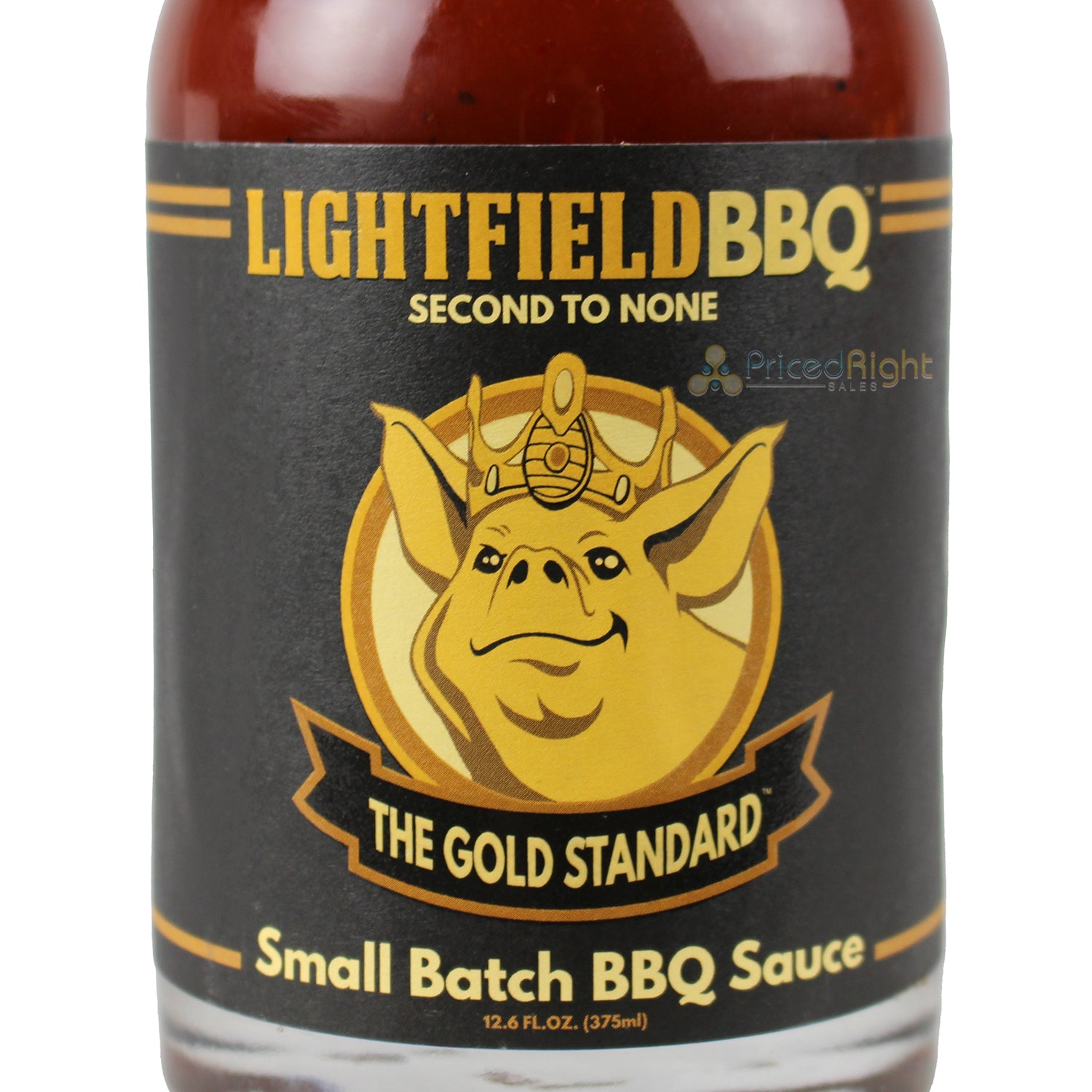 Lightfield BBQ The Gold Standard 12.6 Oz Red Peppers & Garlic Small Batch