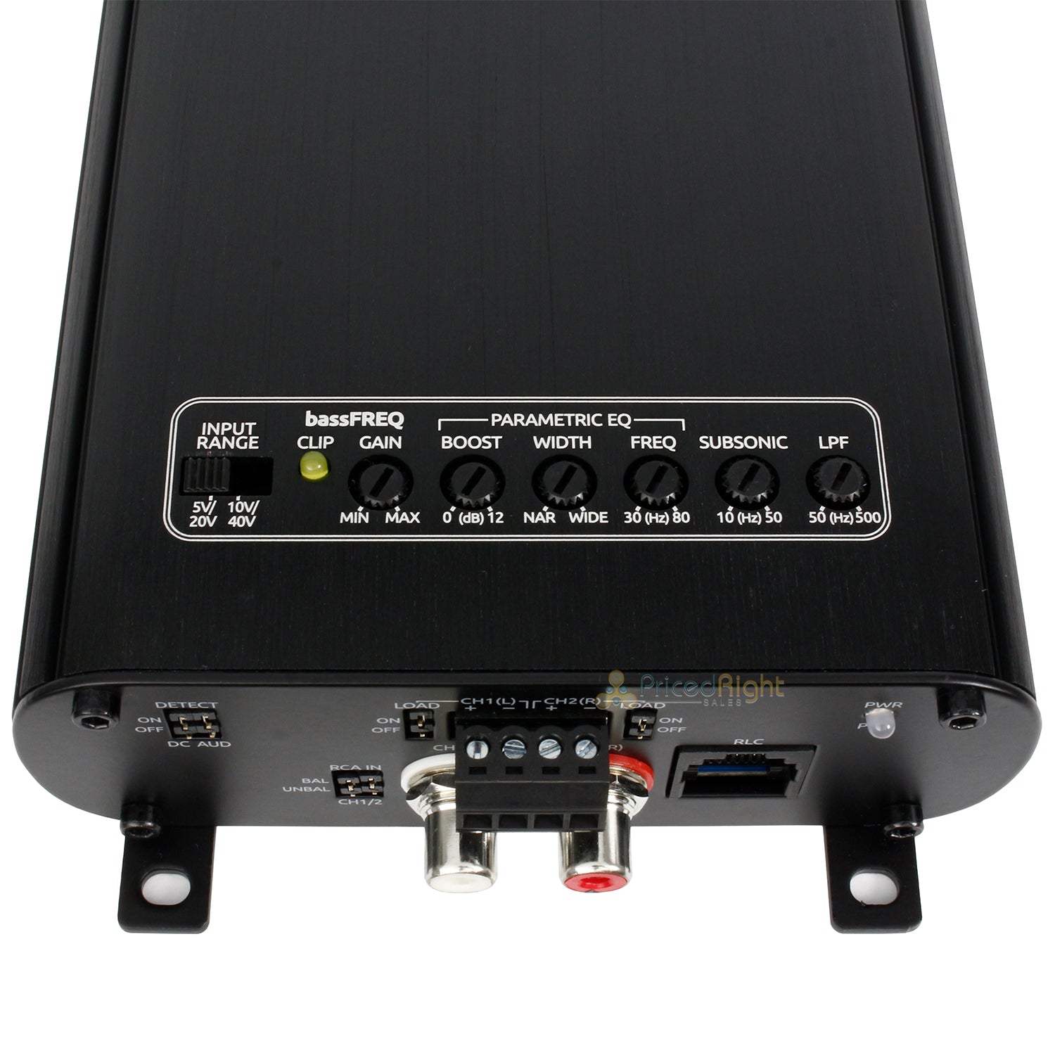 Wavtech Mini Series 1000 Watt RMS Mono Amplifier With Built-In BassFREQ Preamp