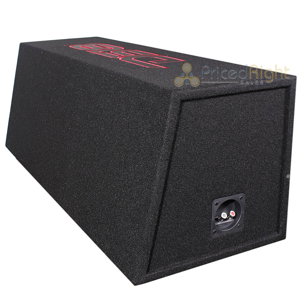 DS18 Dual 12" Loaded Subwoofer Bass Package Ported Enclosure Car Audio LSE-212A