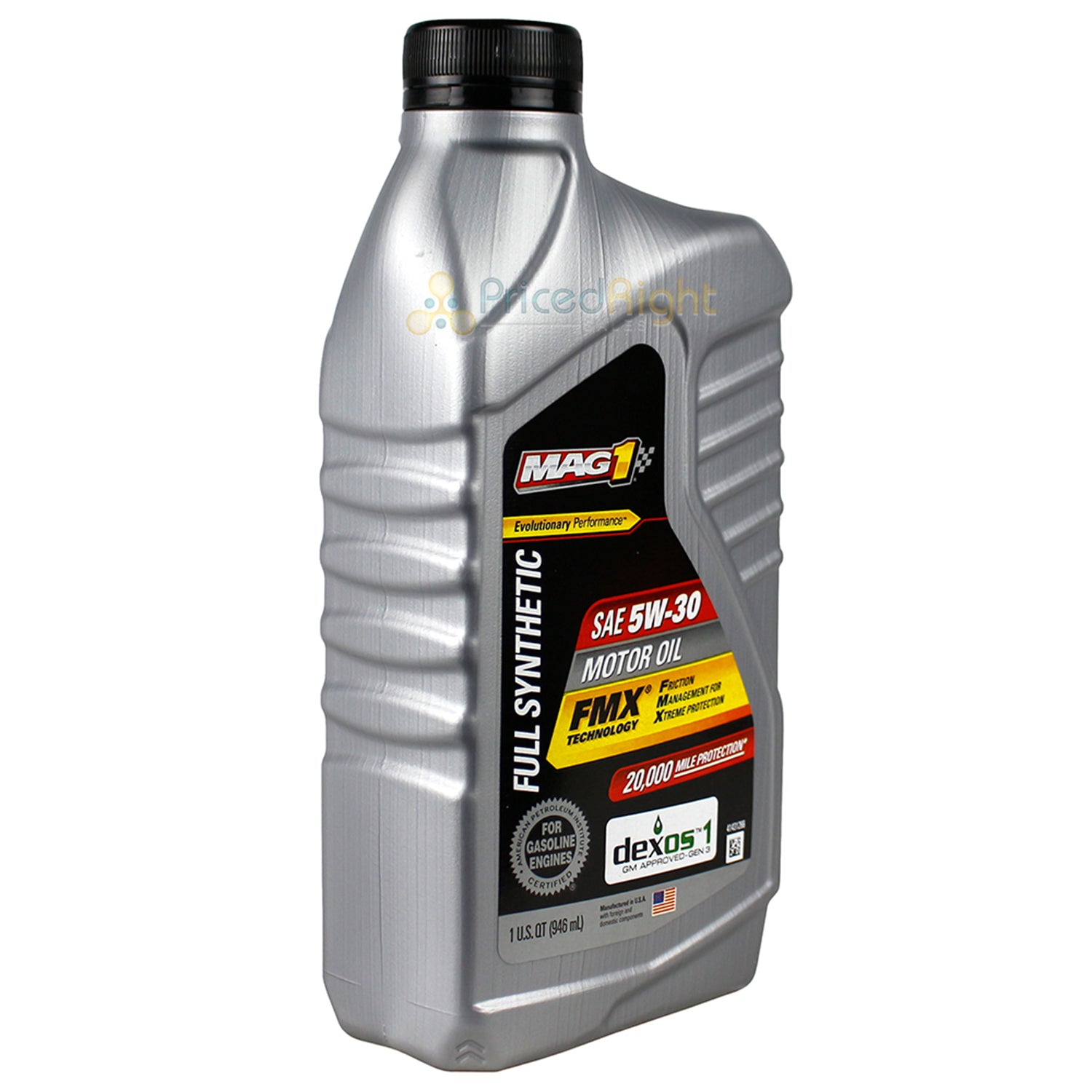 MAG1 Full Synthetic Motor Oil 5W30 1 QT 946 mL API SN PLUS ILSAC GF-5 MAG61790