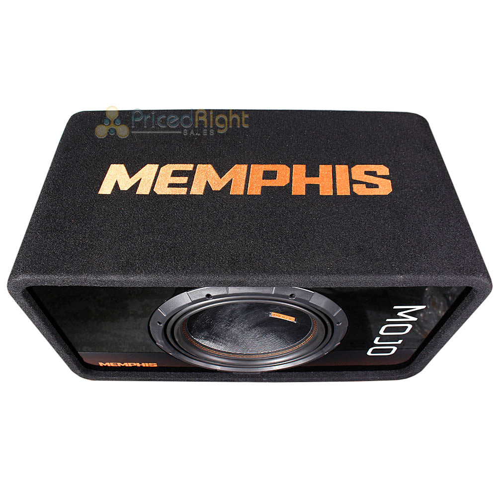 Memphis Audio 12" 3000 Watt Loaded Subwoofer Enclosure Ported BASS MOJOE12S1