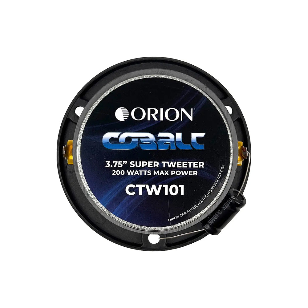 2 Orion Cobalt 3.75" Super Tweeters Pair 200W Max 50W RMS 99dB CTW101