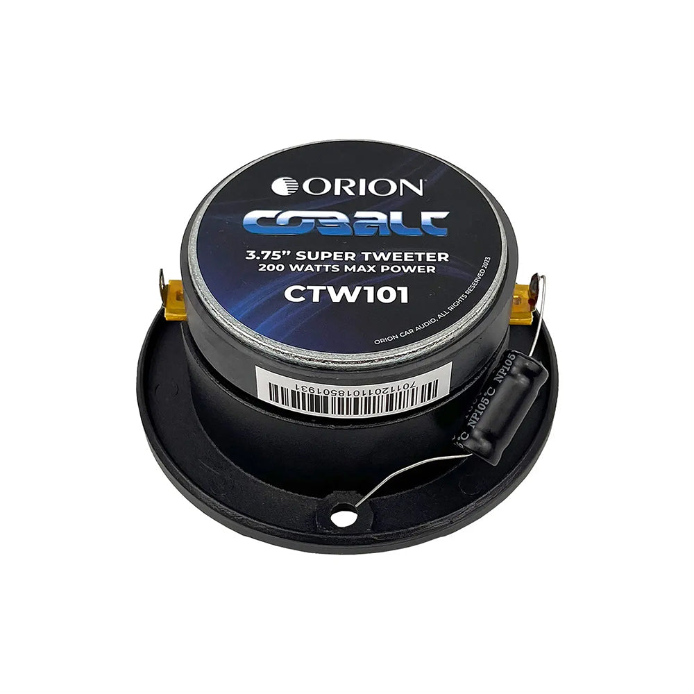 2 Orion Cobalt 3.75" Super Tweeters Pair 200W Max 50W RMS 99dB CTW101
