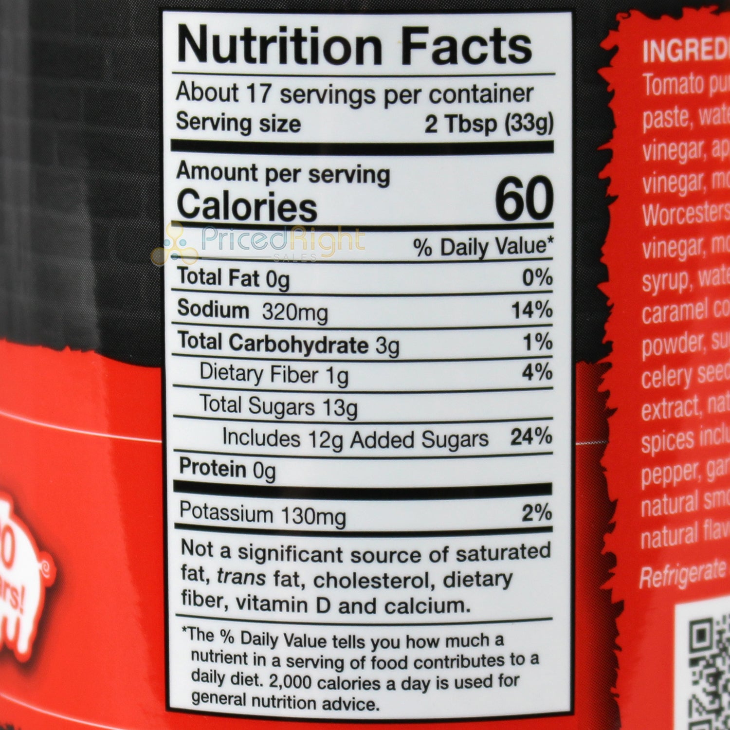 Three Little Pigs Kansas City Style Sweet BBQ Sauce 20.2 Oz Award OW85500