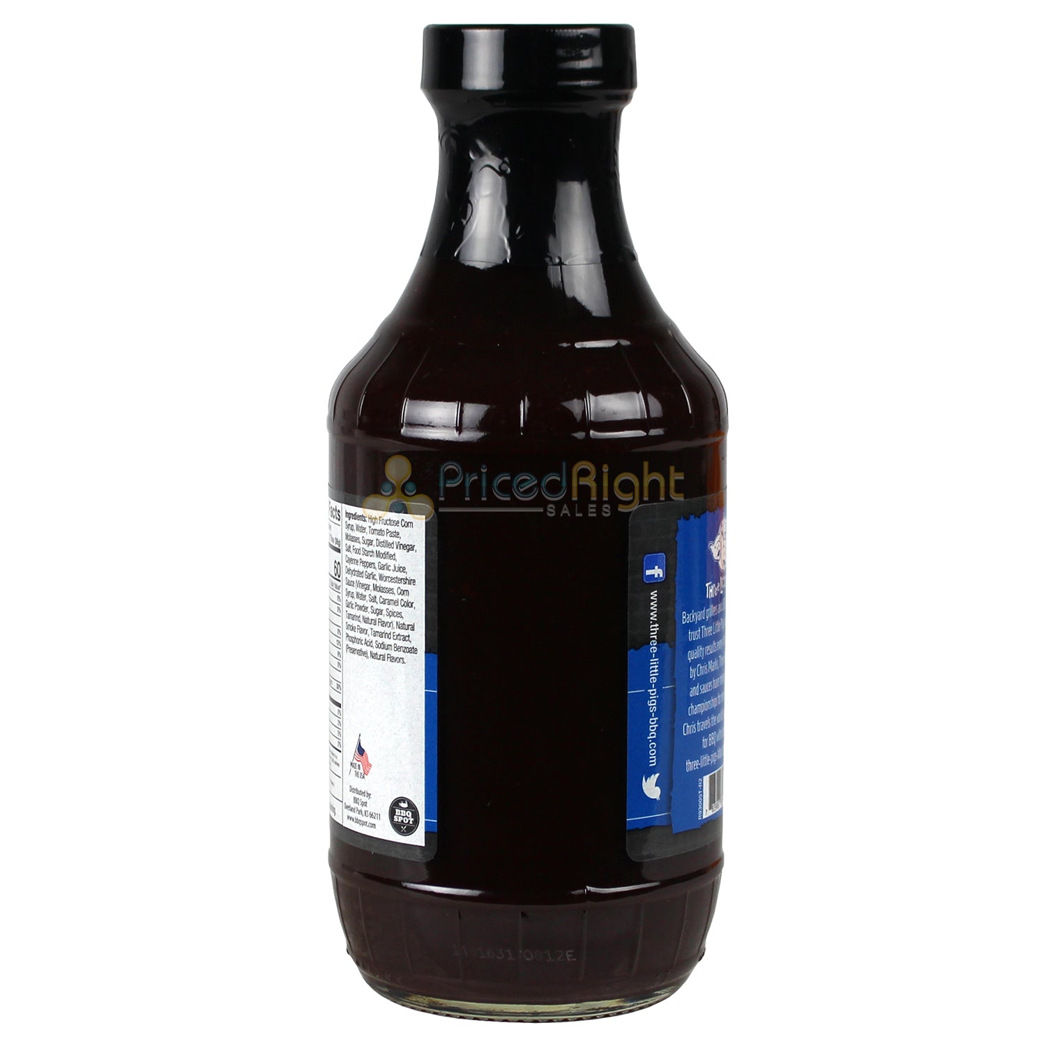 Three Little Pigs Kansas City Competition BBQ Sauce 20.3 Oz Award Winning Recipe