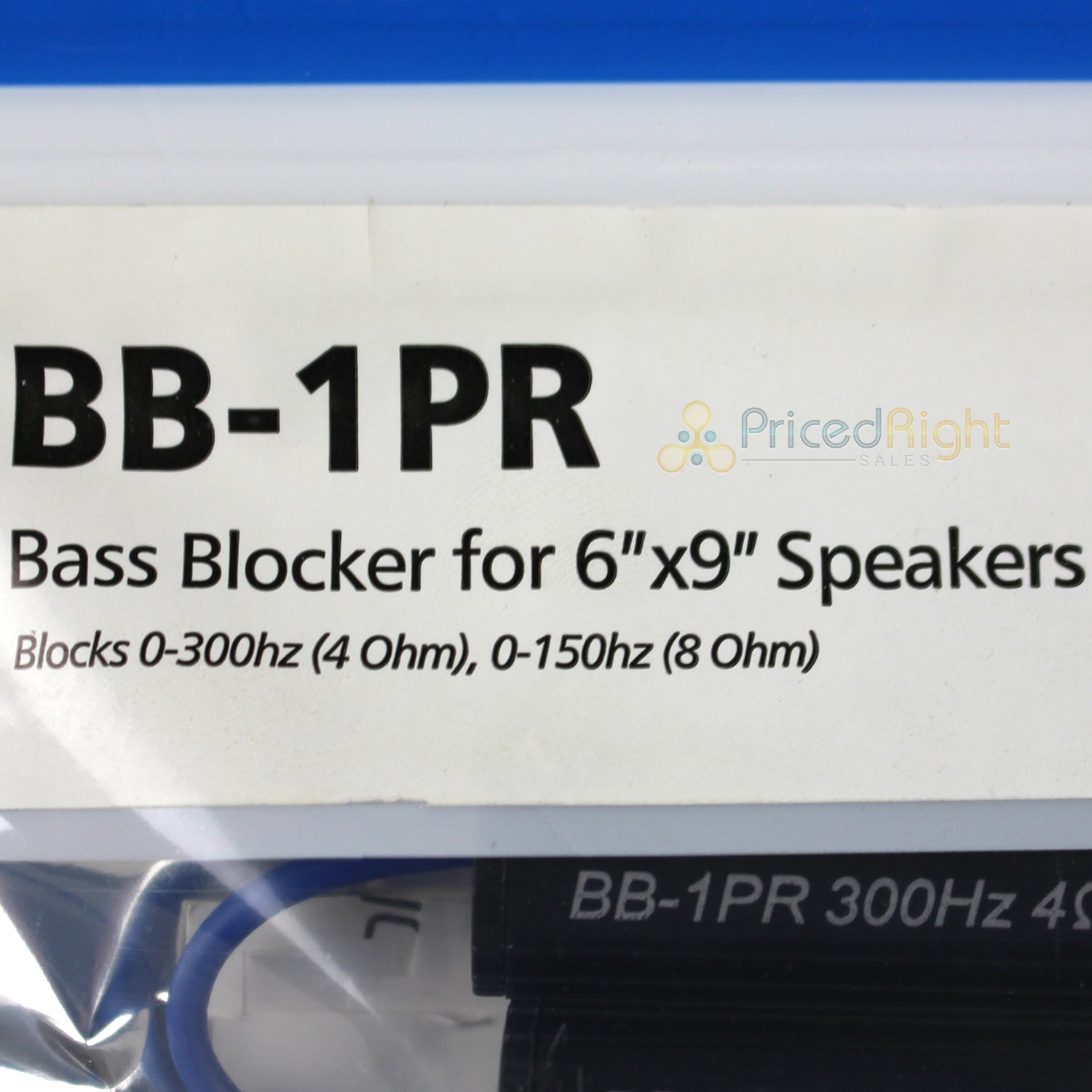 PAC BB-1PR Pair of Bass Blockers for 6x9" Speakers 0-300Hz 4 Ohm 0-15Hz 8 Ohm