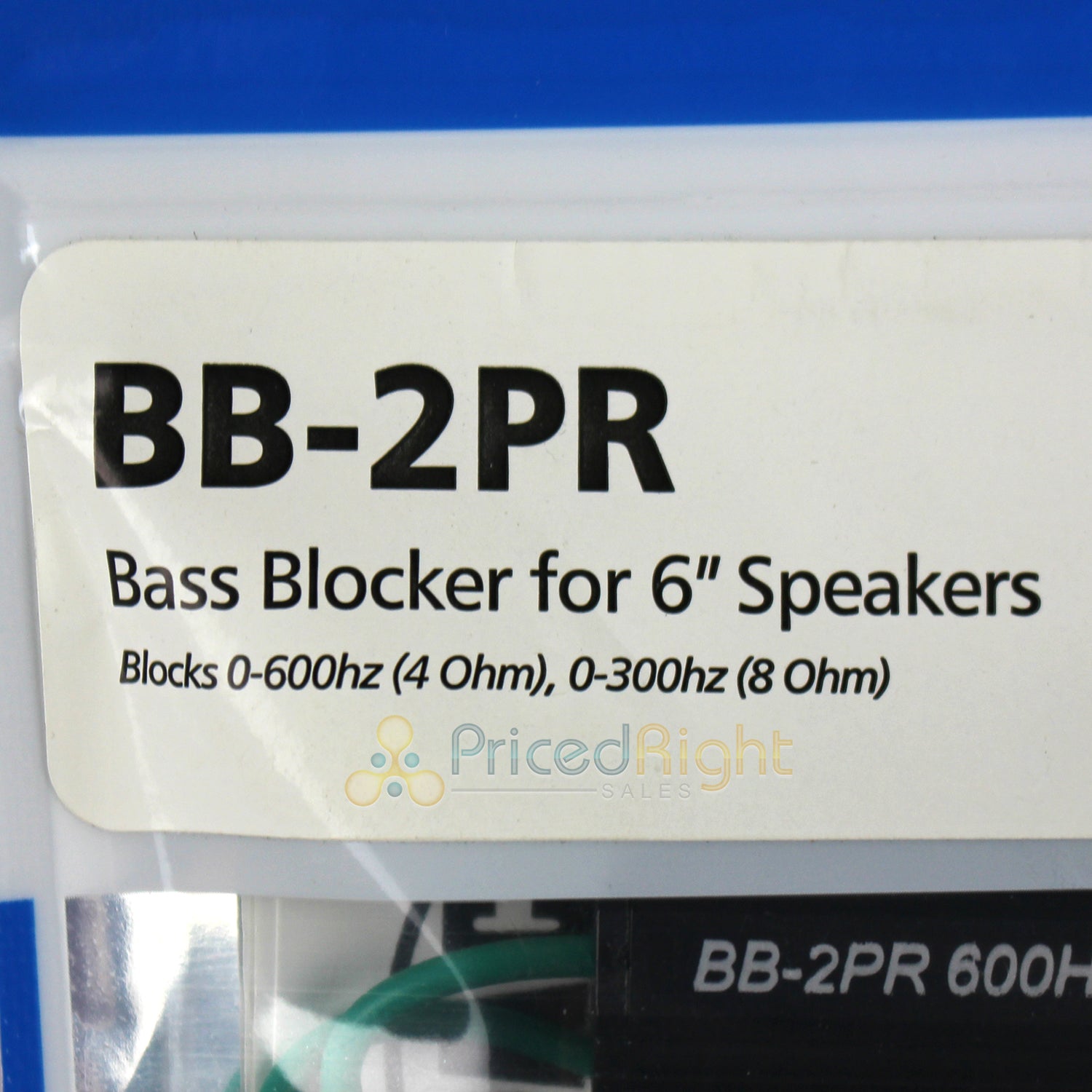 PAC BB-2PR Pair of Bass Blockers for 6" Speakers 0-600hz at 4 Ohm Car Audio