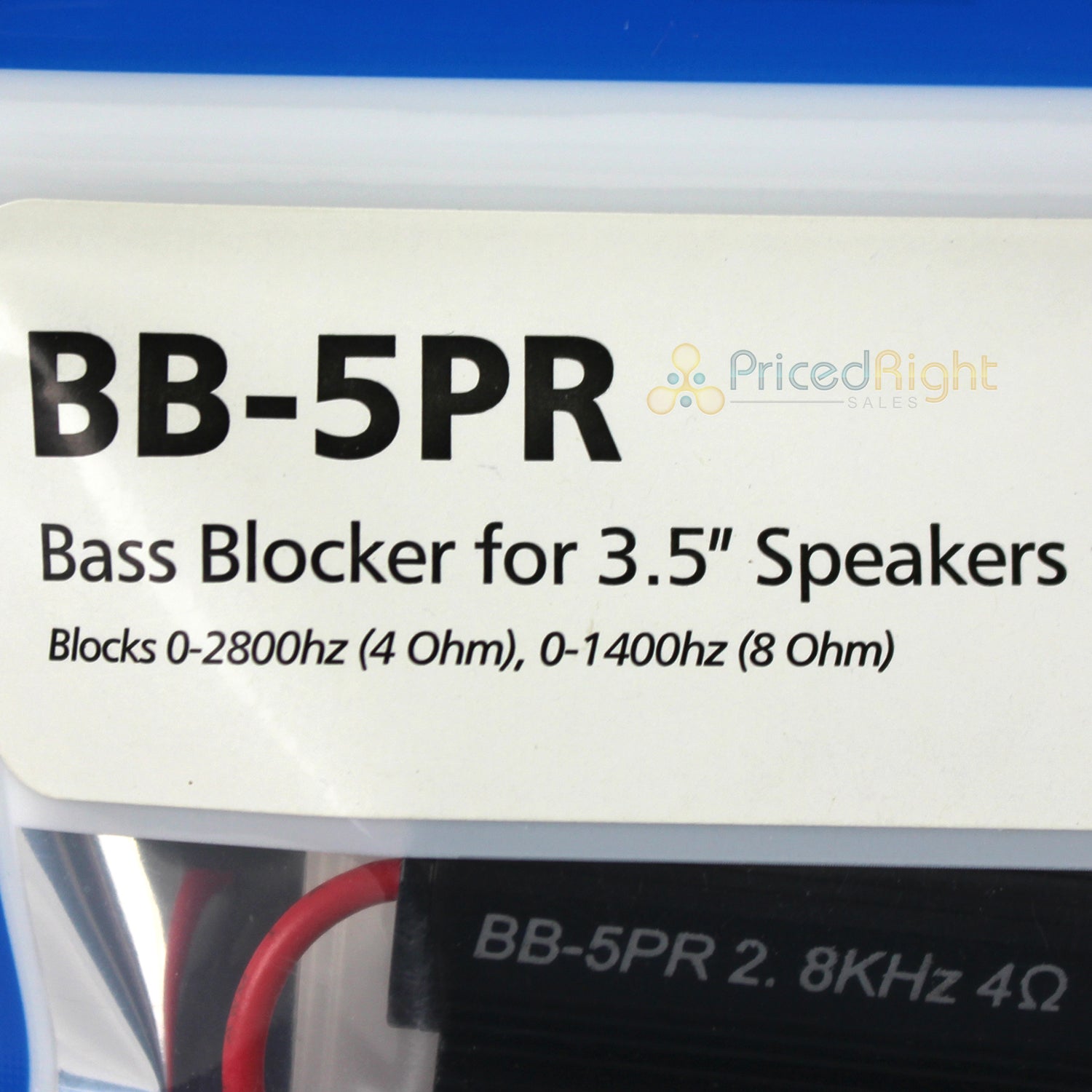 PAC BB-5PR Pair of Bass Blockers 3.5" Speakers 0-2.8 Khz 4 Ohm 0-1.4 Khz 8 Ohm