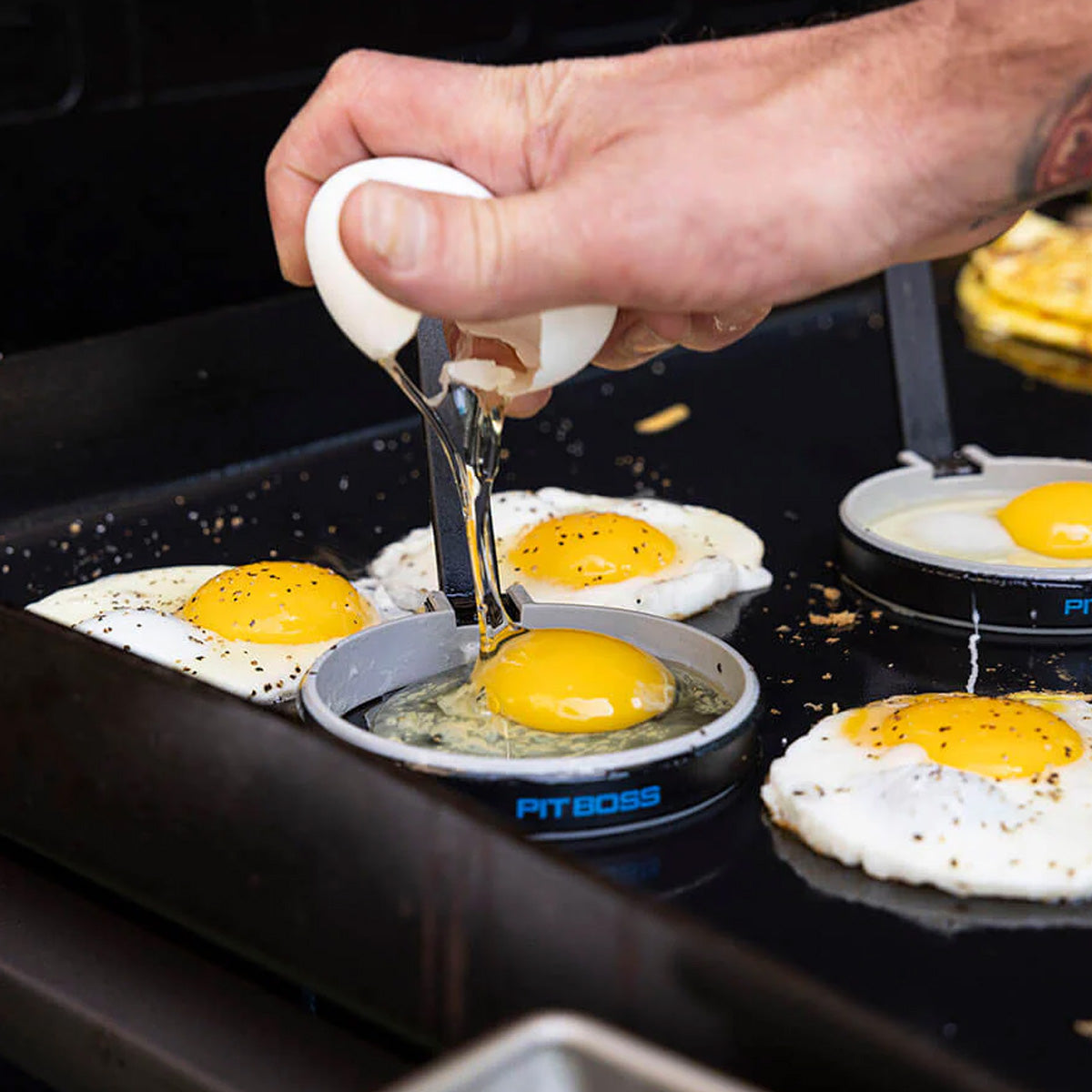 Pit Boss Ultimate Griddle Breakfast Kit Perfect Eggs and Pancakes Every Time