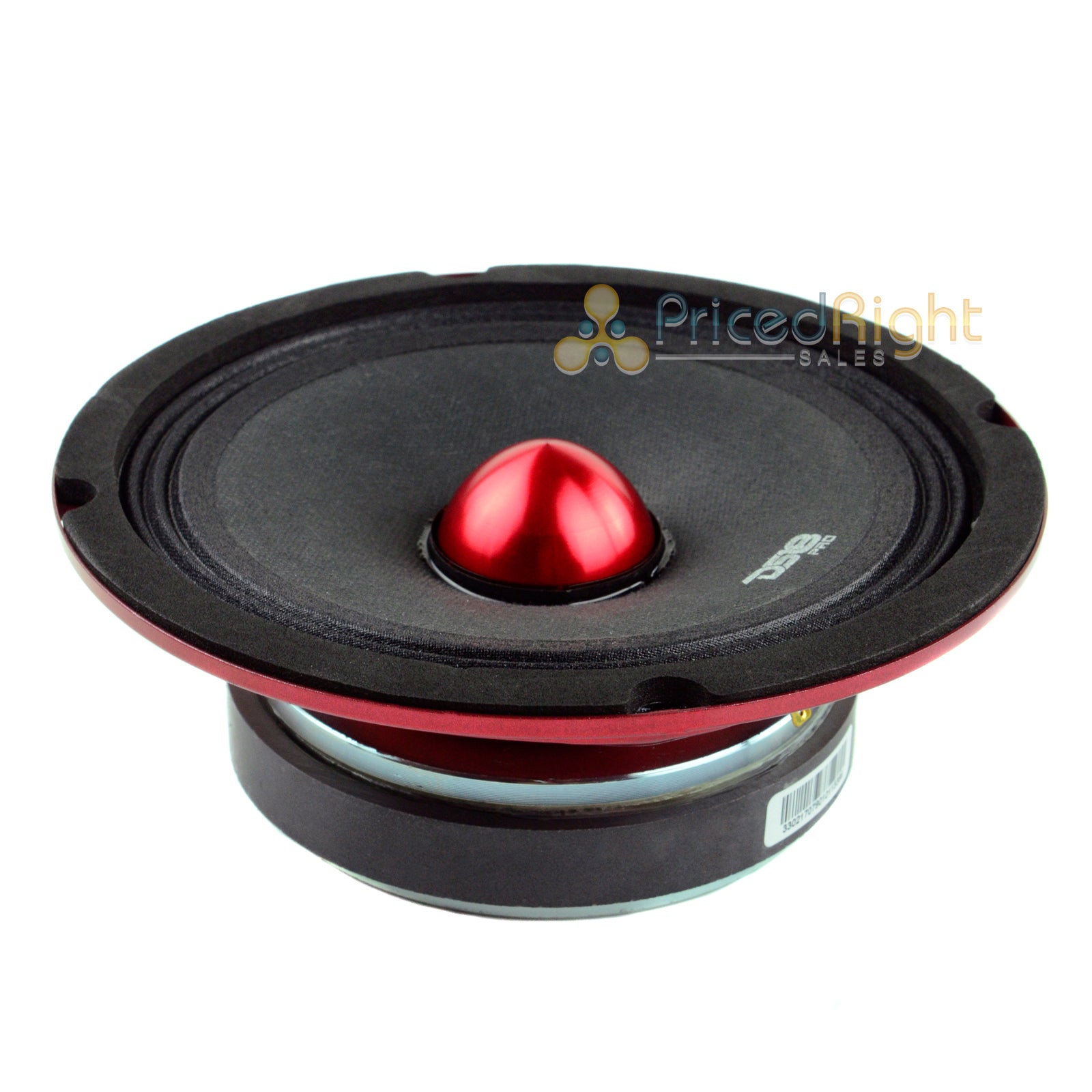 2 DS18 PRO-X6.4BMSL 400W Max 6.5" Slim Midrange Speaker and Bullet 4 Ohm Shallow