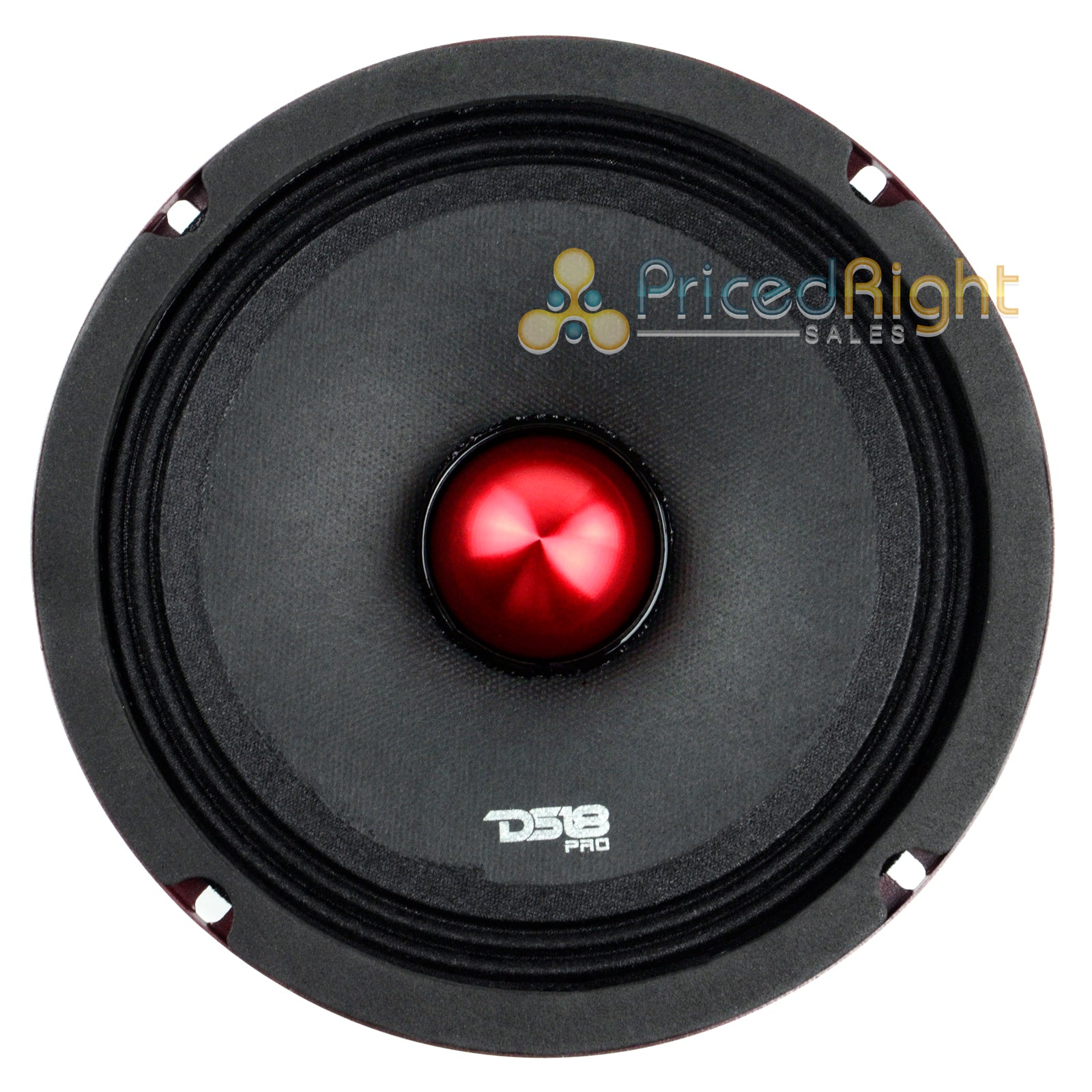 2 DS18 PRO-X6.4BMSL 400W Max 6.5" Slim Midrange Speaker and Bullet 4 Ohm Shallow