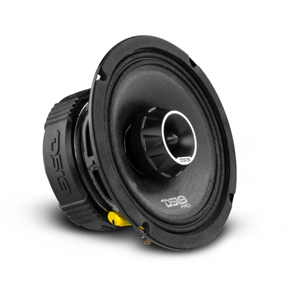 DS18 PRO-ZT6 6.5" Midrange Speaker Built In Tweeter 450 Watts Max 4 Ohm 2 Pack