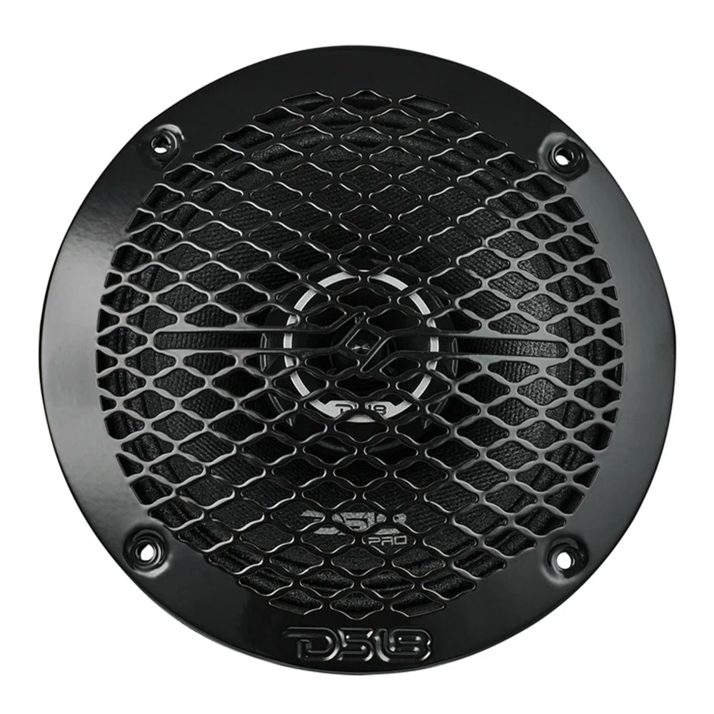 DS18 PRO-ZT6 6.5" Midrange Speaker Built In Tweeter 450 Watts Max 4 Ohm 2 Pack