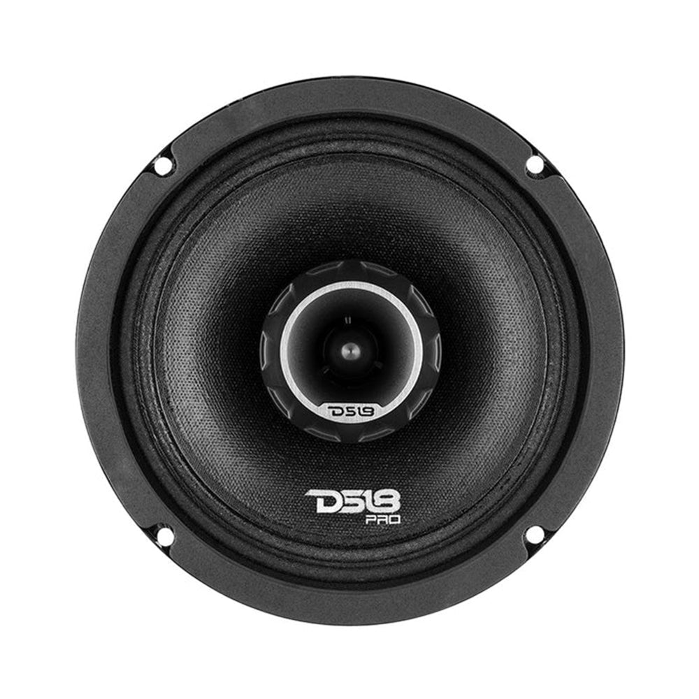 DS18 PRO-ZT6 6.5" Midrange Speaker Built In Tweeter 450 Watts Max 4 Ohm 2 Pack