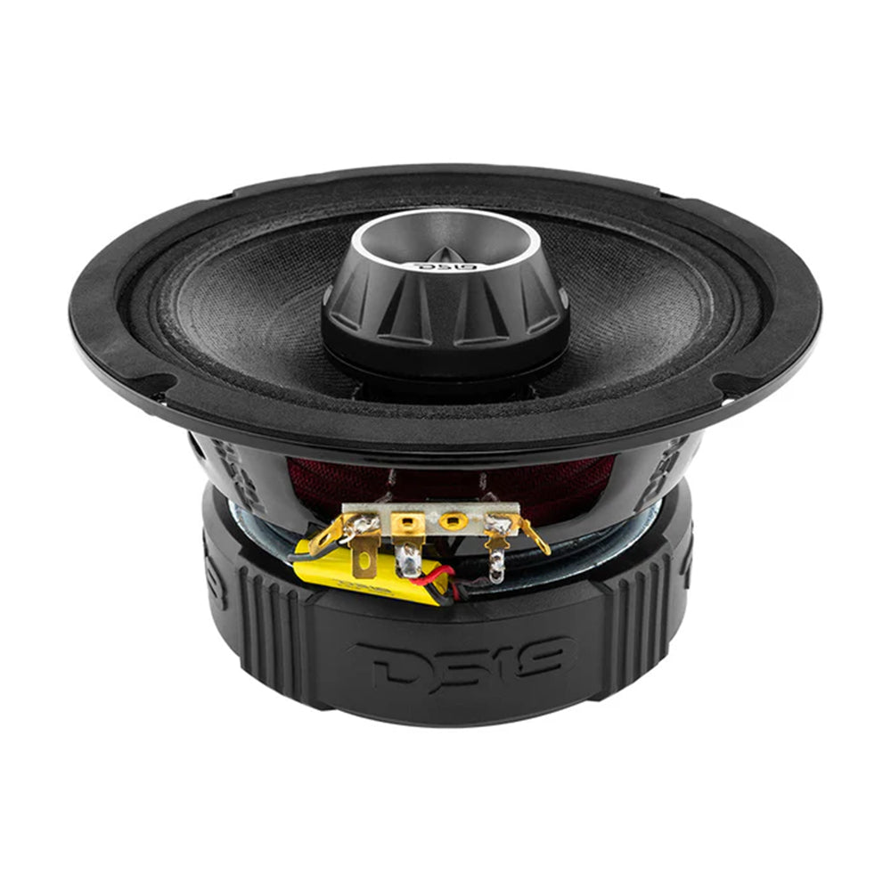 4 Pack 6.5" Midrange Speaker Built In Tweeter 450 Watts Max 4 ohm DS18 PRO-ZT6