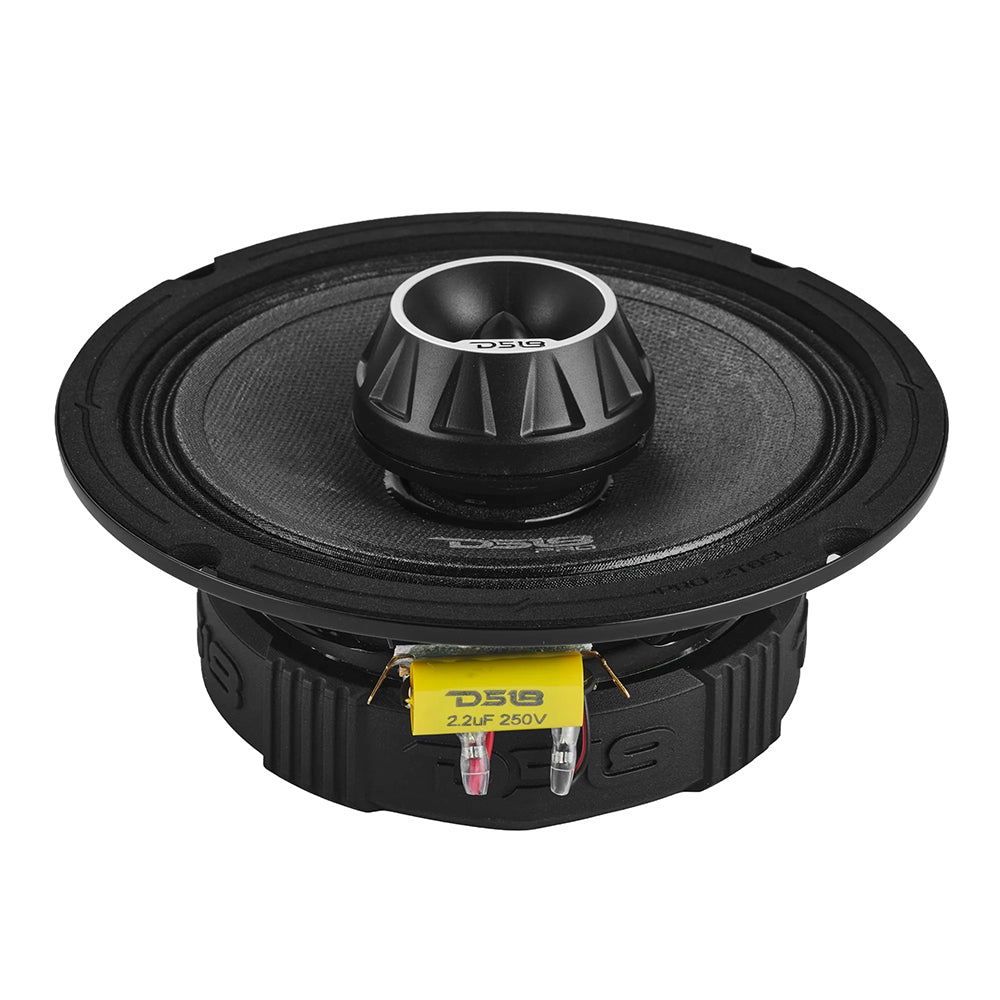 DS18 PRO-ZT 6.5” Coaxial Mid-Range Loudspeaker 200W RMS 4 Ohm PRO-ZT6SL Single