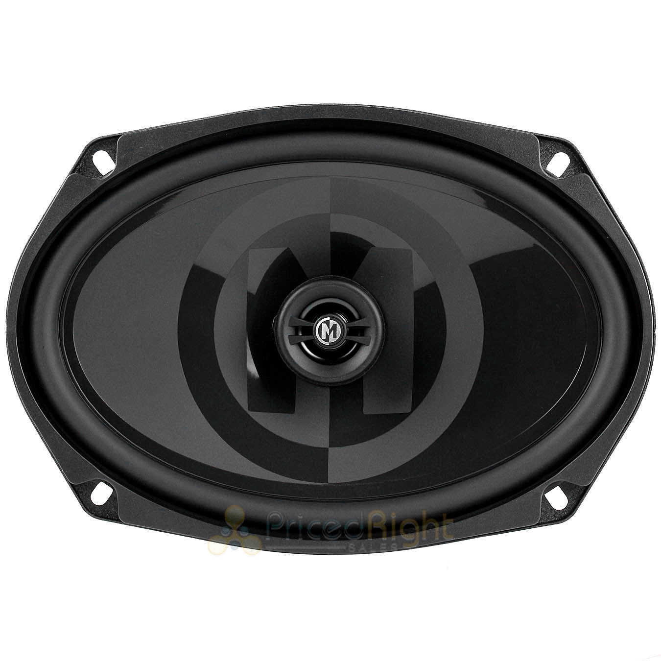 Memphis Audio 6x9" 2 Way Shallow Coaxial Speakers Power Reference 100W Max Pair
