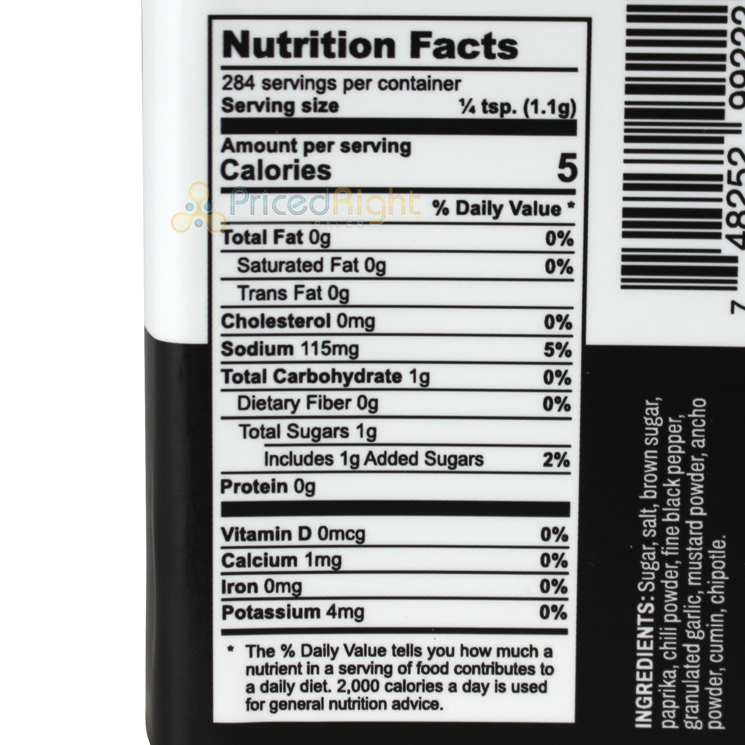 Q39 Brisket Dry Rub Balanced Blend Of Spice & Sweet Gluten Free No MSG 11 oz