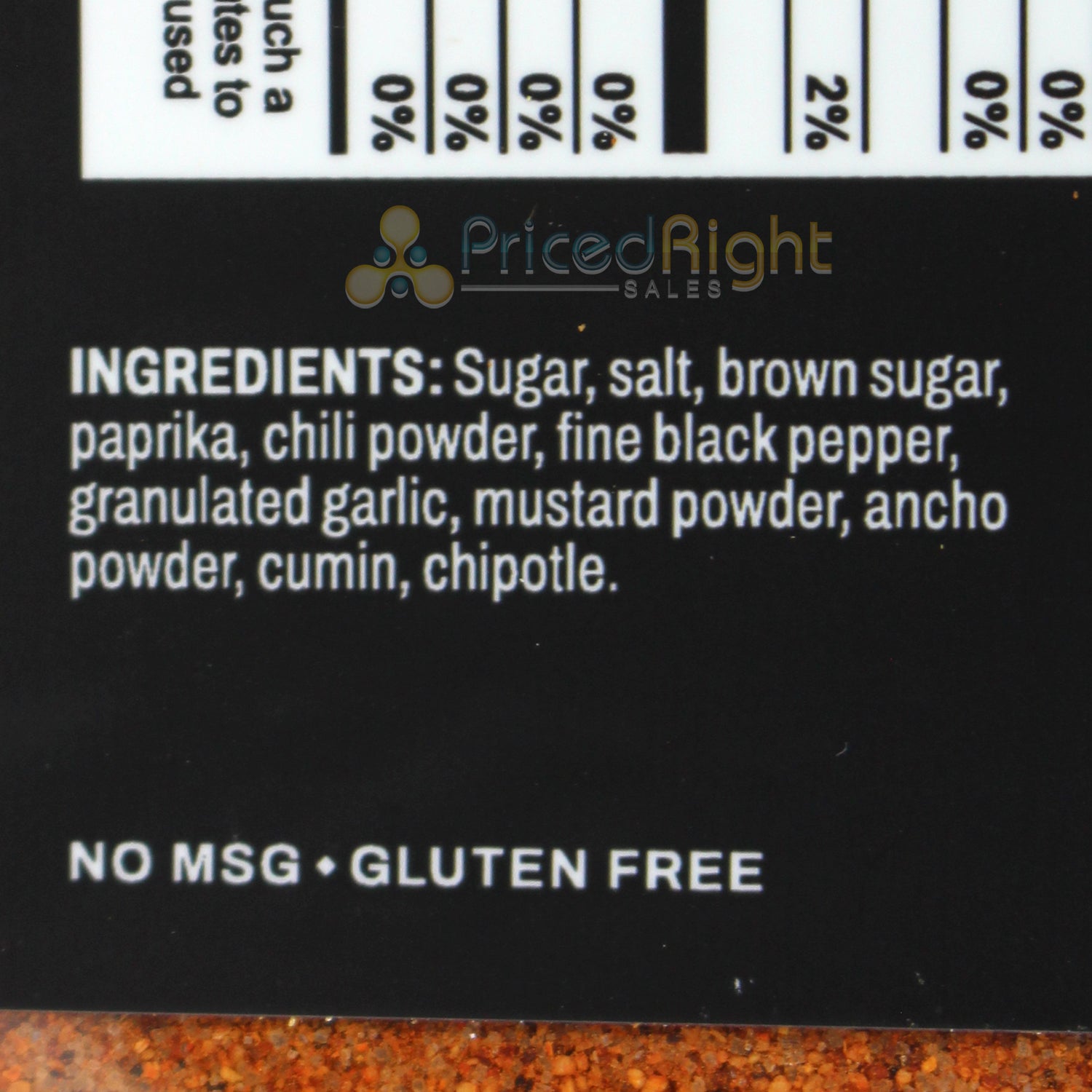 Q39 Brisket Dry Rub Balanced Blend Of Spice & Sweet Gluten Free No MSG 11 oz