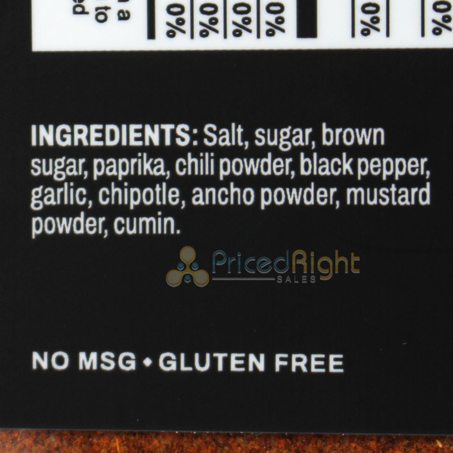Q39 Pork Rub With A Bit More Spice & Less Sugar Gluten Free & No MSG 11oz
