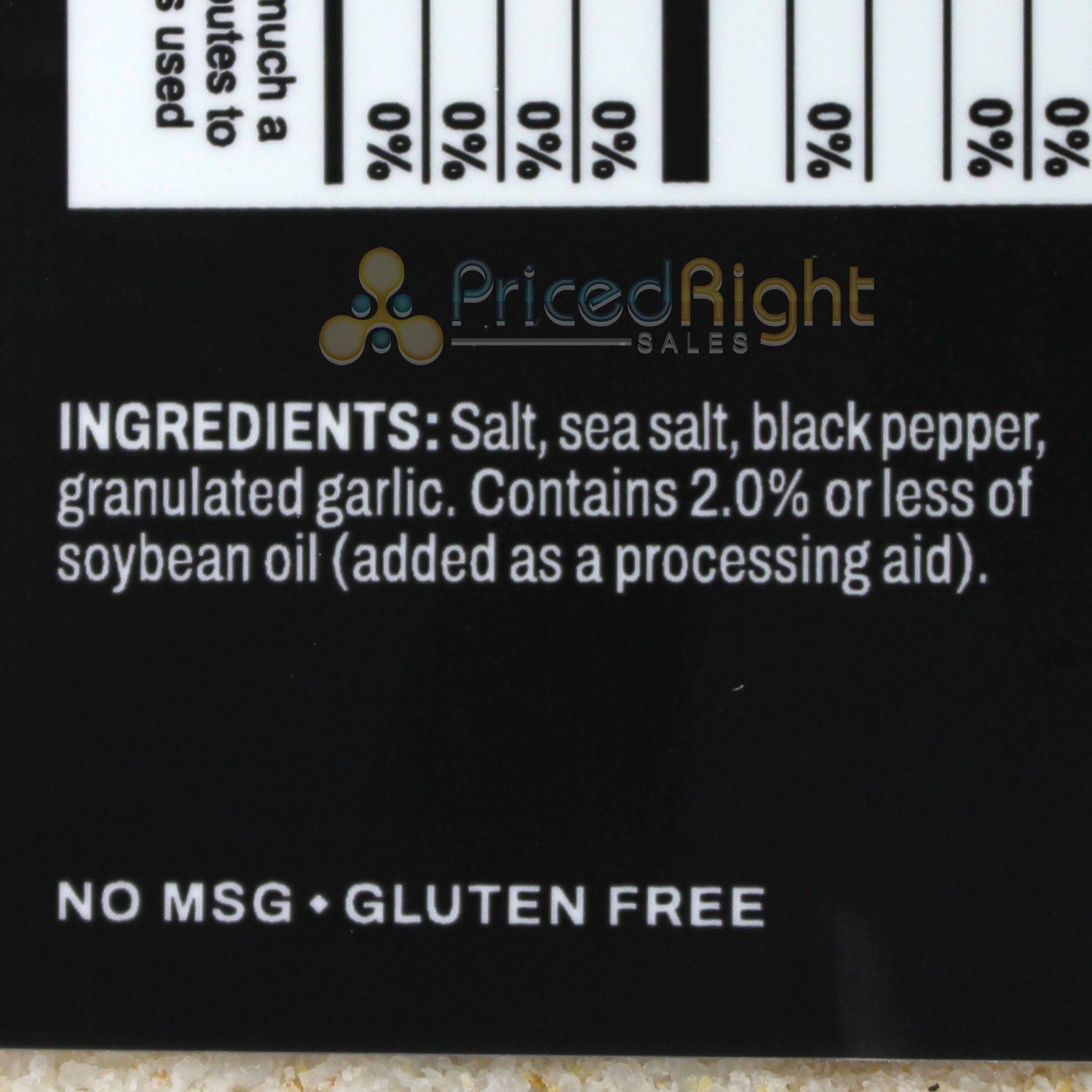 Q39 Steak Seasoning Salt Pepper & Garlic Rub For Meat & Veggies No MSG 16 oz