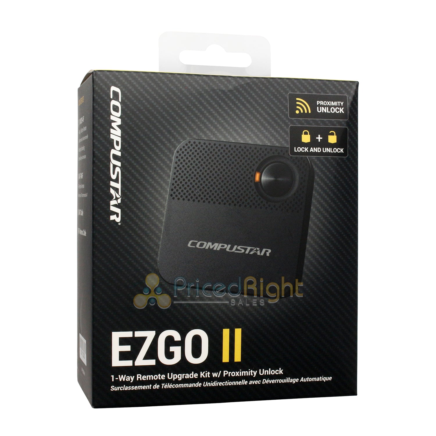 Compustar EZGO II 1-Way Remote Upgrade Kit with Proximity Unlock 100ft Range