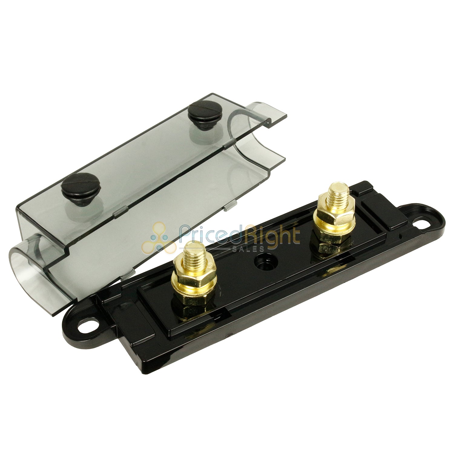 Inline ANL Fuse Holder Block with Spare Fuse Storage Car Audio Amp RI Audio