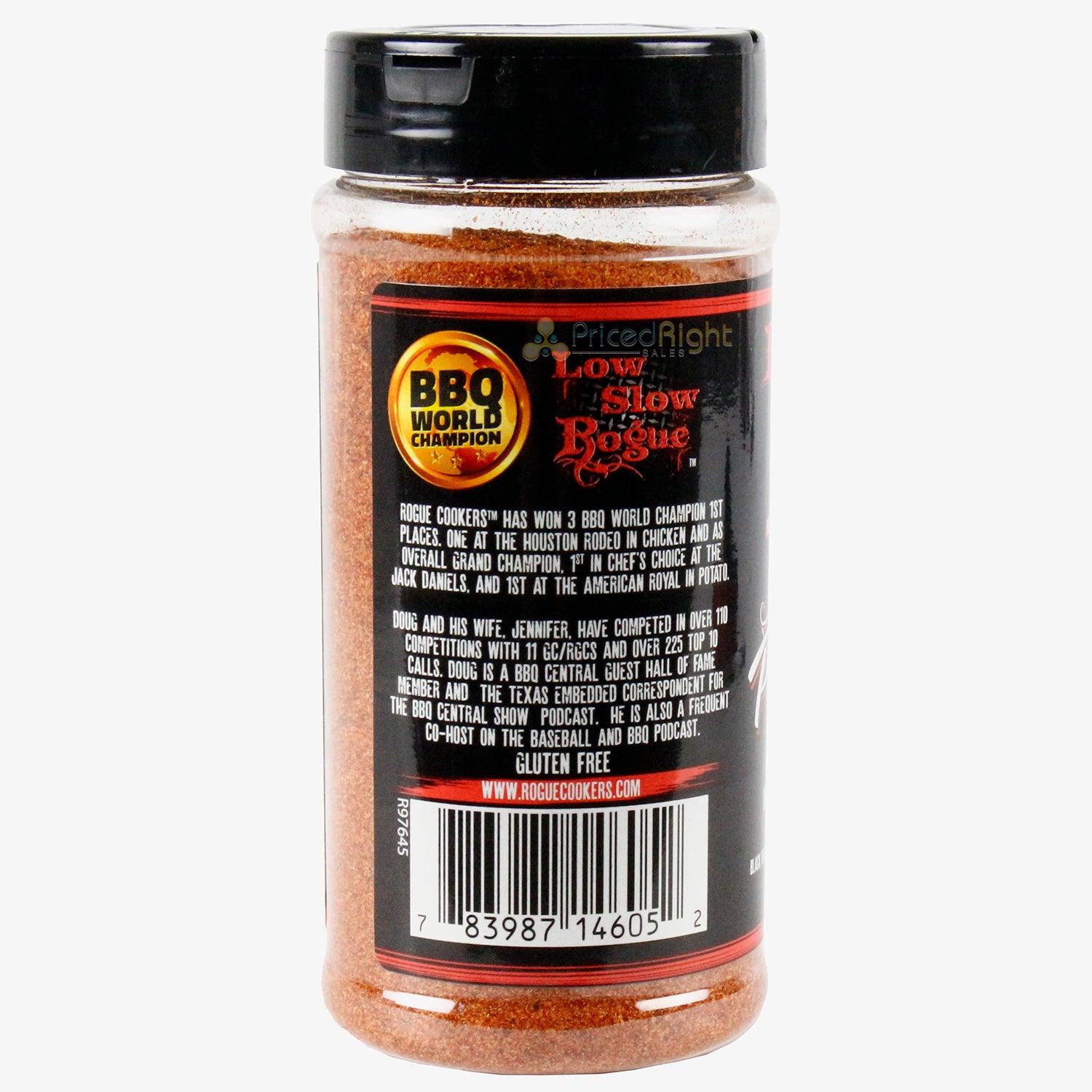 Rogue Cookers All Purpose Rub Seasoning 10 Oz Gluten Free