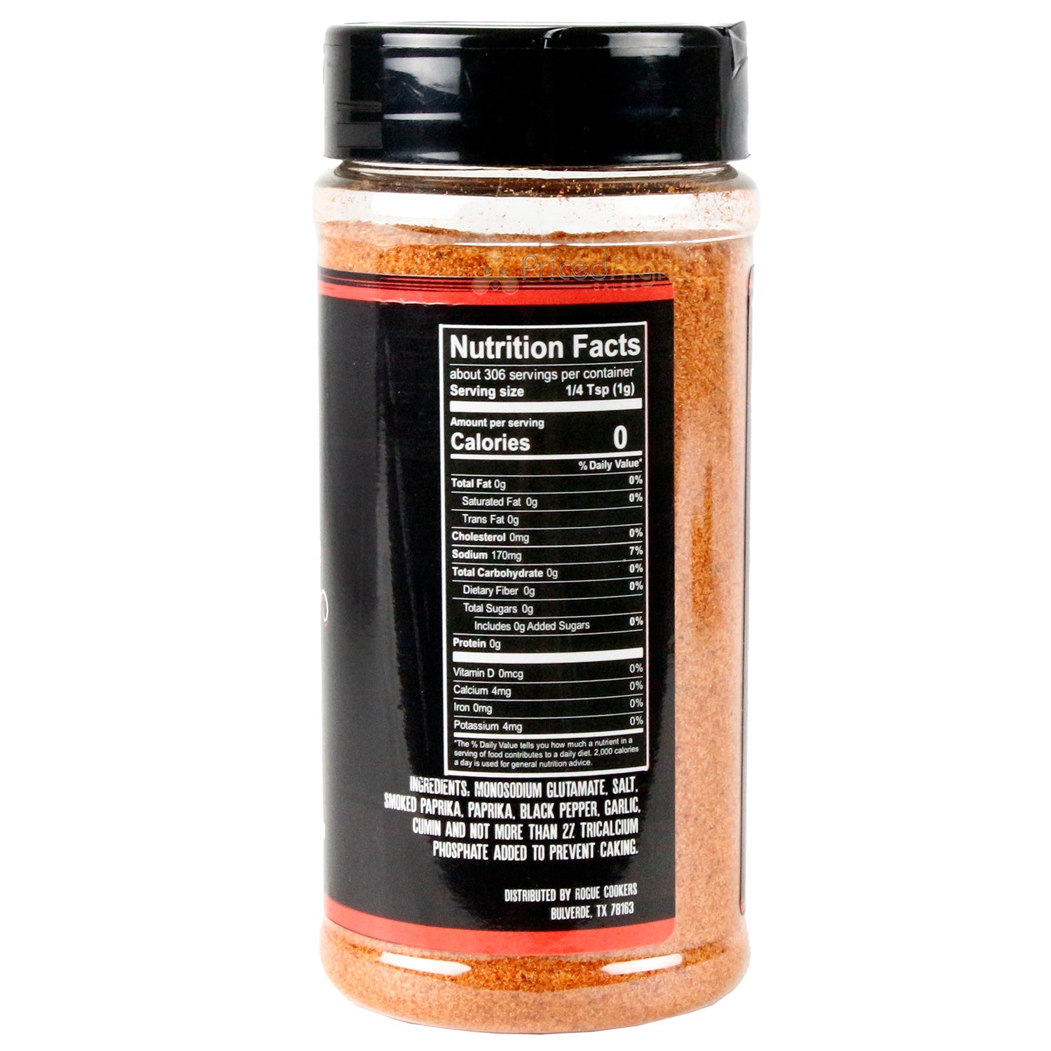 Rogue Cookers Doug's Dust Seasoning 10.8 oz Steak Pork Fish Vegetables AP Rub