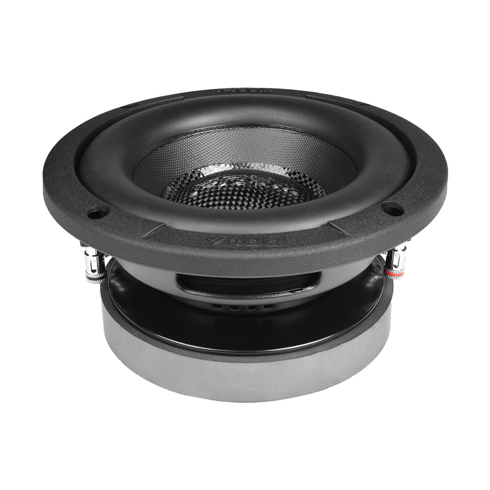 PRV 6.5" Subwoofer 300W RMS 600W Peak Dual 4 Ohm Compact Design RS65-SUBD4