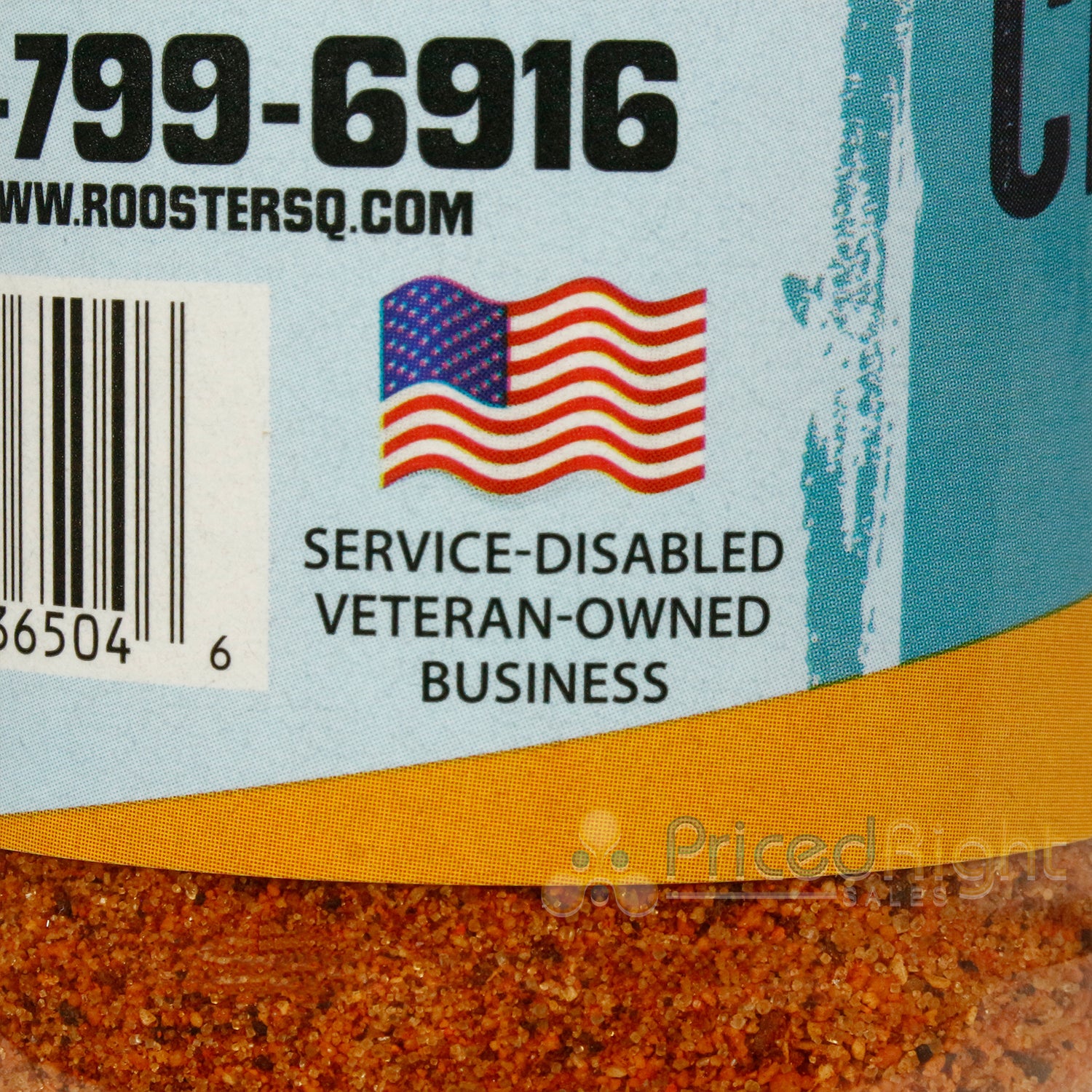 Rooster's BBQ Championship Rib Rub Seasoning Beef Ribs Chicken Pork 11.6 ounce