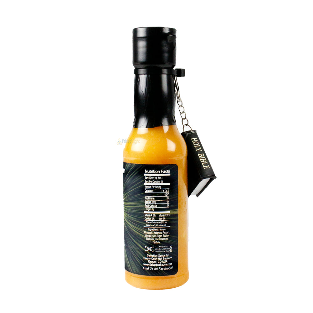 Danny Cash Salvation Sauce Mango Pineapple Hot Sauce 5 Oz Heat 4/10