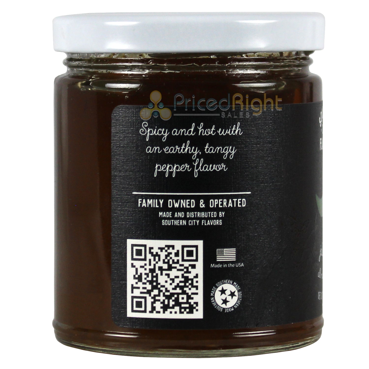 Southern City Flavors Jalapeno Pepper Jelly 10 Oz USA Made All Natural SCF-180