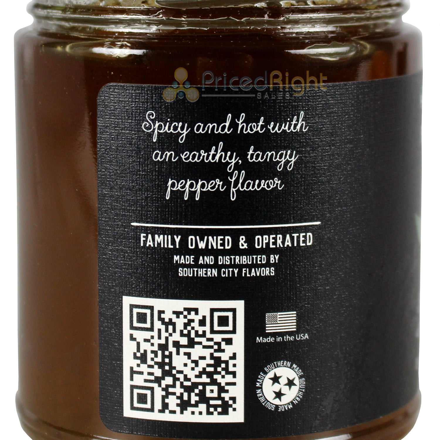 Southern City Flavors Jalapeno Pepper Jelly 10 Oz USA Made All Natural SCF-180