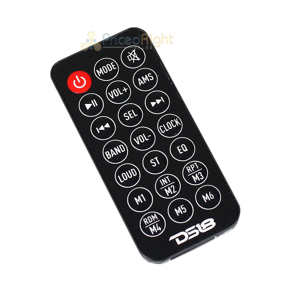 DS18 Single Din Headunit Digital Media Receiver Mechless Bluetooth USB SDX1
