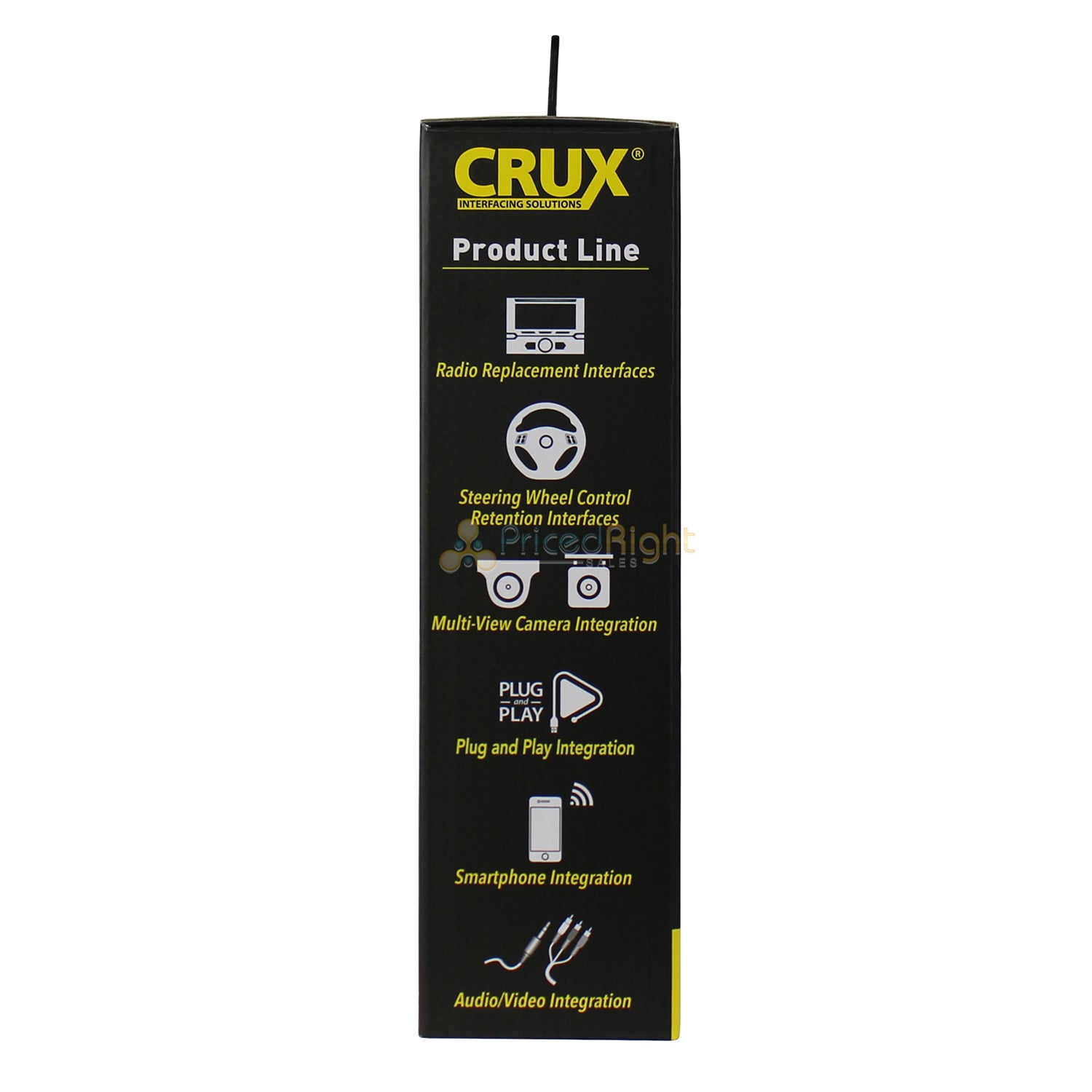 CRUX Radio Replacement Interface SWC Retention for Select GM Vehicles 2005-2012