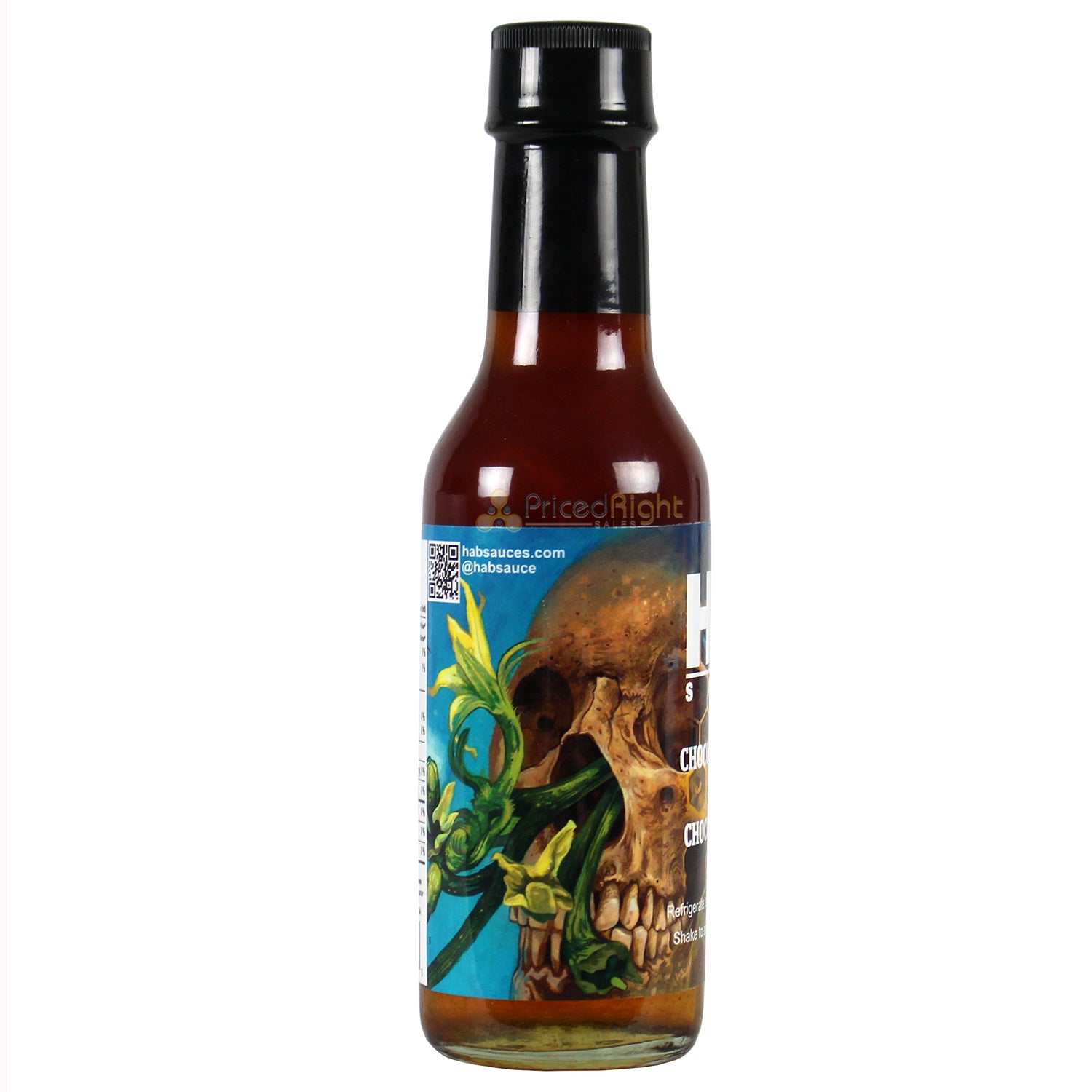 HAB Sauce Chocolate Habanero Honey 5 Oz Gluten Free Medium Heat Hot Sauce