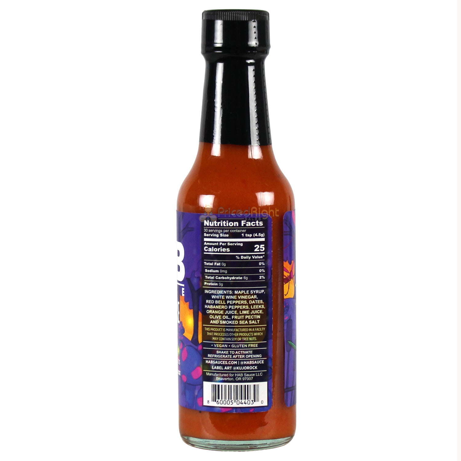 HAB Sauce Minnesota Maple Habanero Atmosphere Collaboration Vegan Small Batch